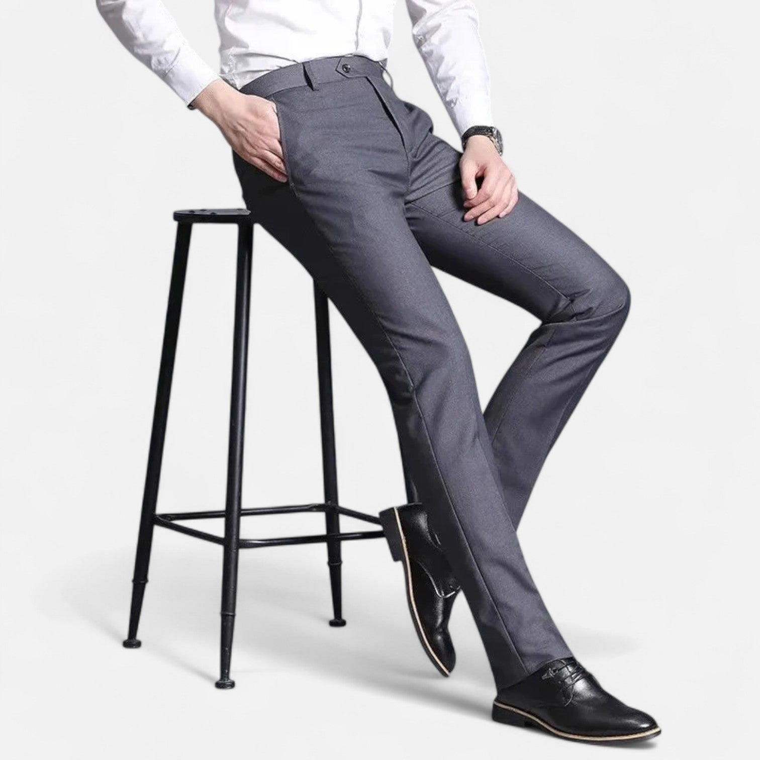 Ancienne Monde | Pantalon Tailleur Moderne pour Homme