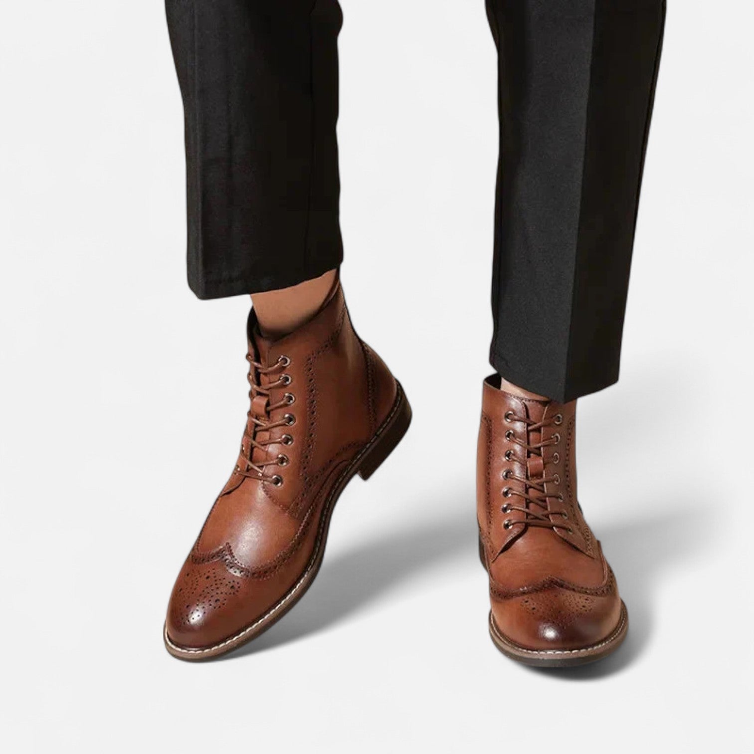 Ancienne Monde | Bottines en Cuir Italien pour Homme