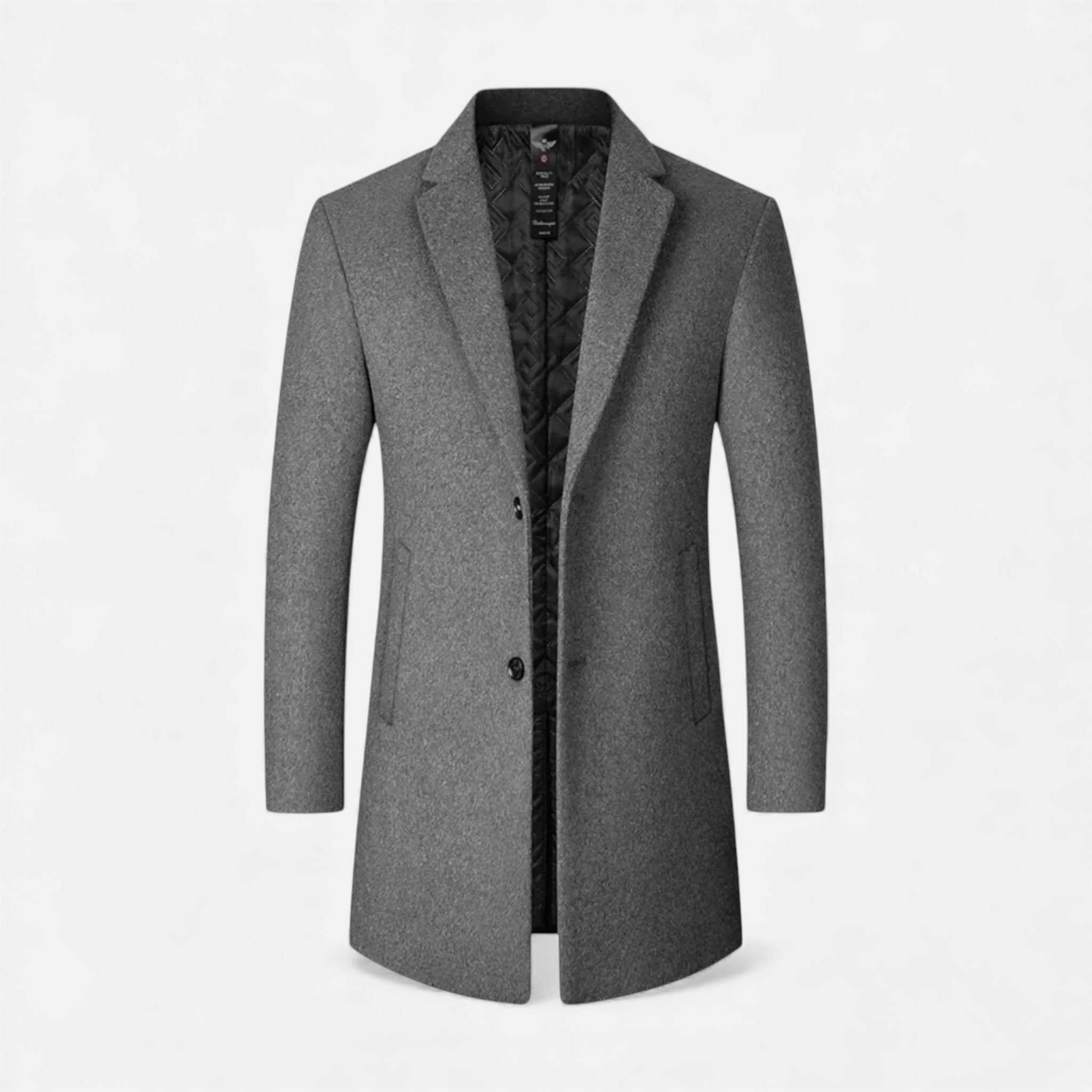 Ancienne Monde | Trench lungo uomo in lana mista