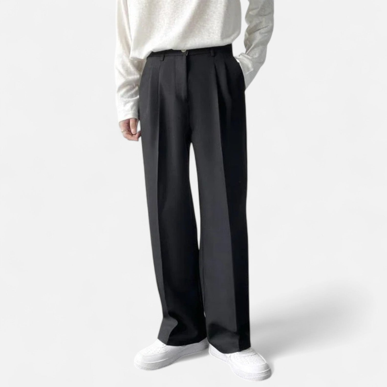 Ancienne Monde | Pantalon Ajusté Homme – Précision Tailleur, Élégance Quotidienne