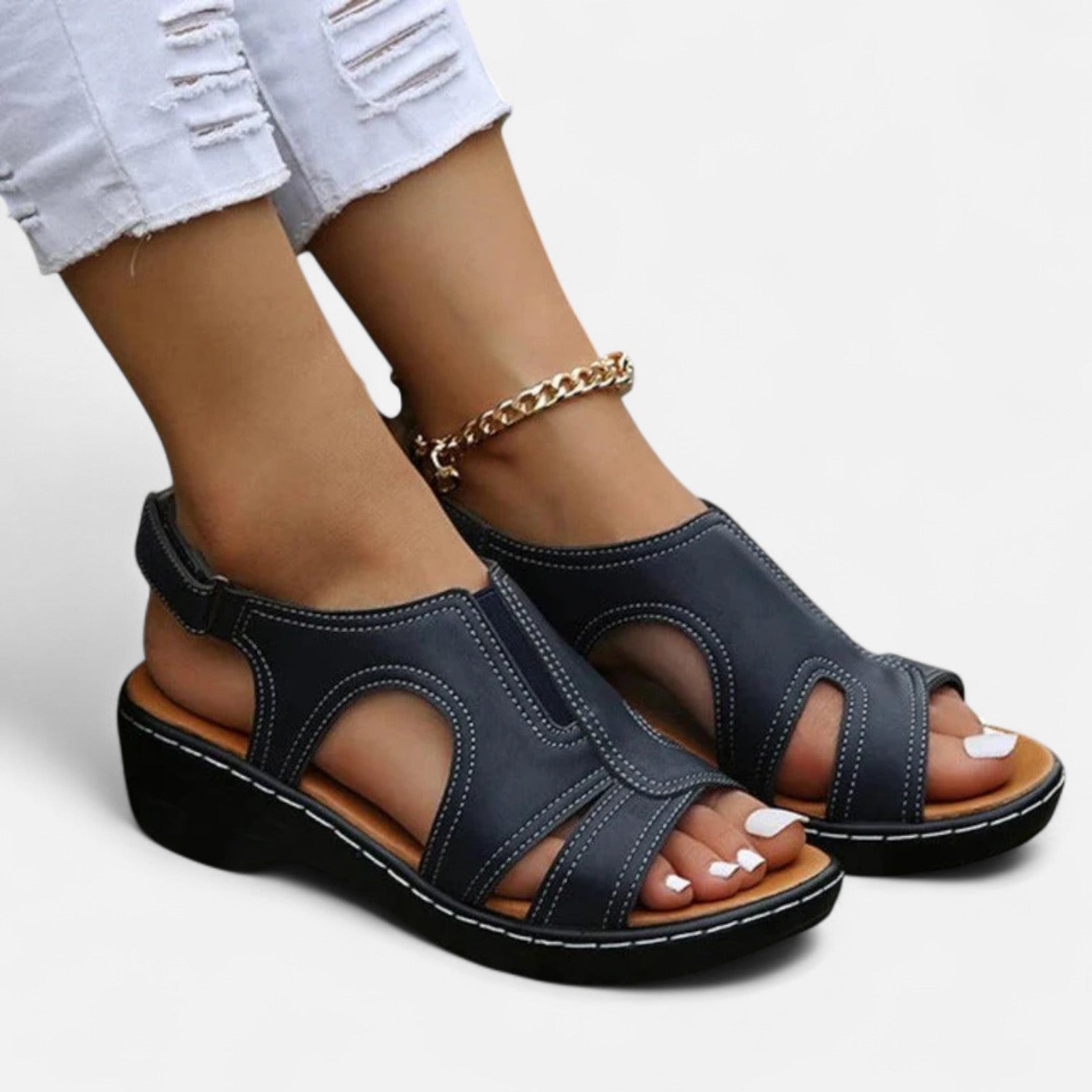 Ancienne Monde | Sandales Orthopédiques Femme – Confort Soutenu, Élégance au Quotidien