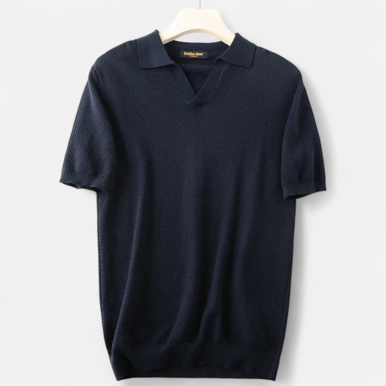 Ancienne Monde | Polo Ajusté pour Homme – Confort Respirant en Coton pour une Élégance Estivale