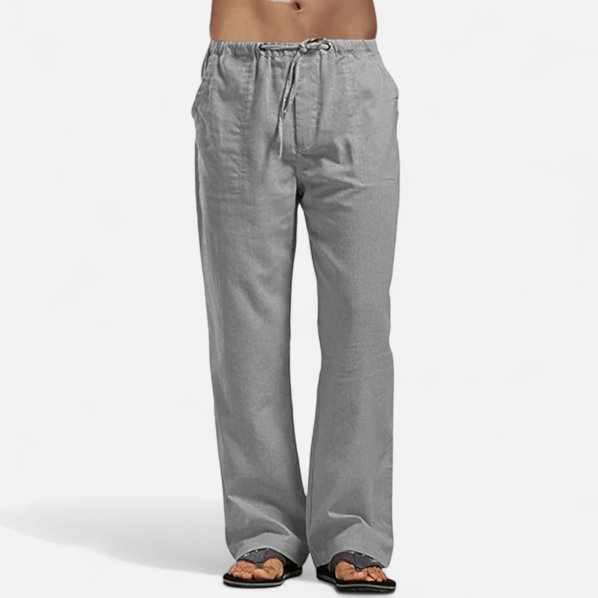 Ancienne Monde | Pantalon Homme Ample Coupe Décontractée Premium