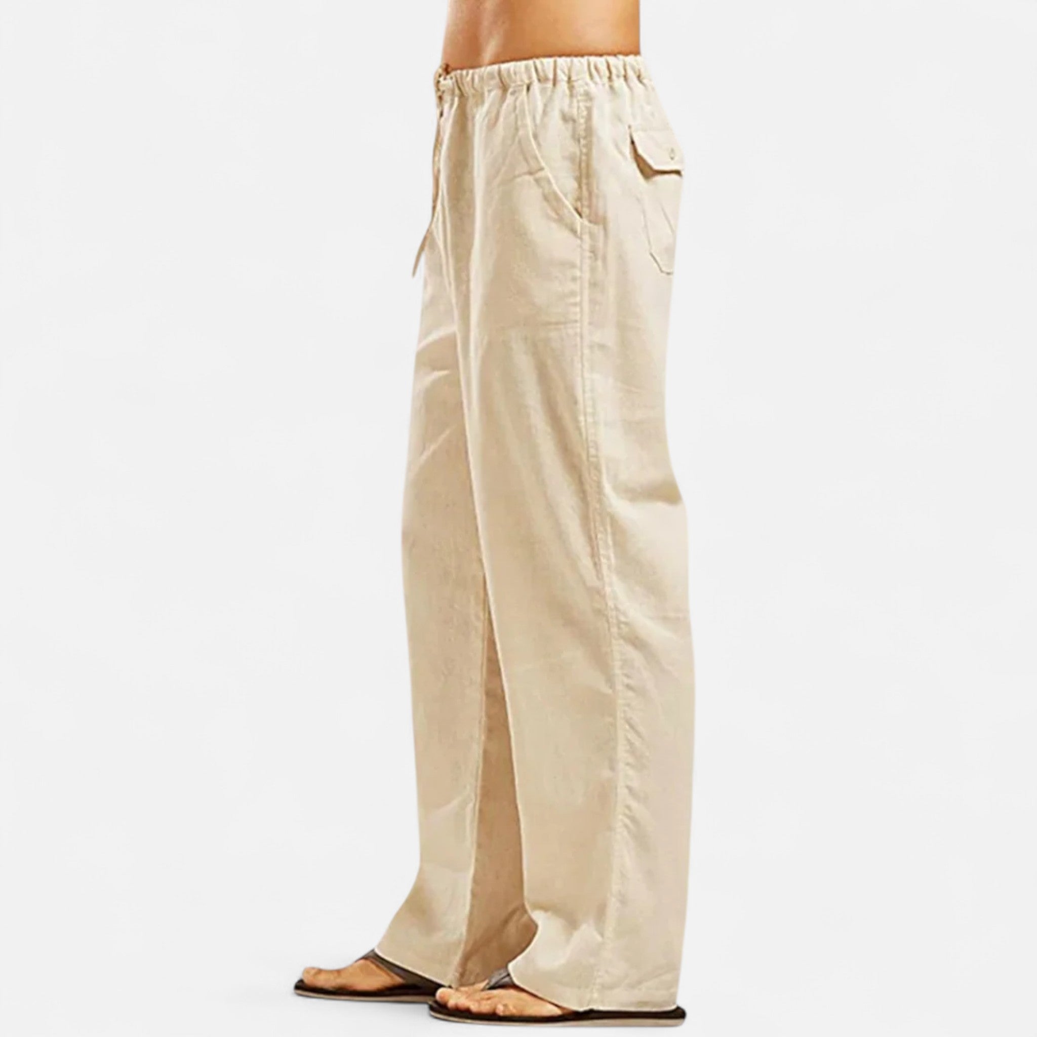 Ancienne Monde | Pantalon Homme Ample Coupe Décontractée Premium