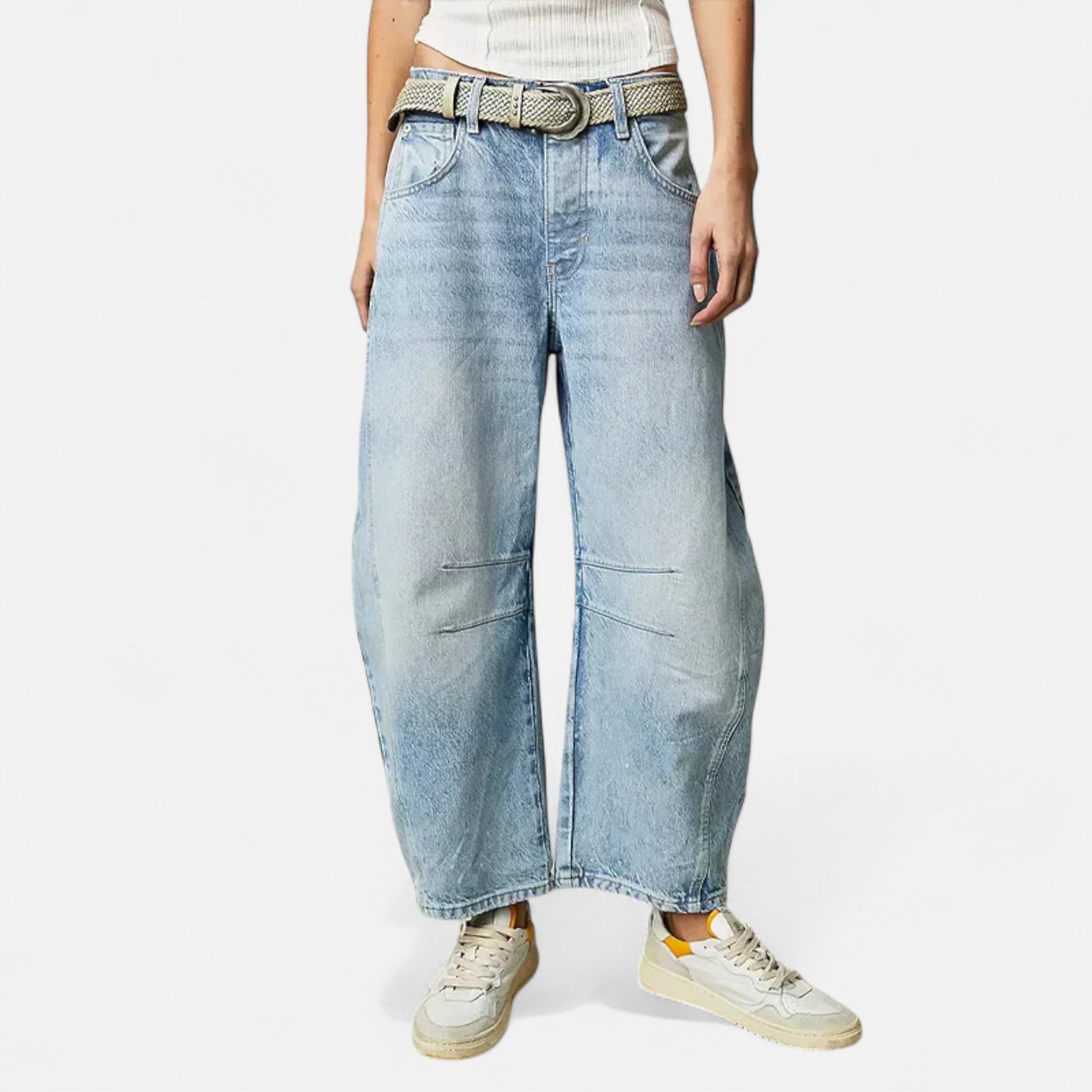 Ancienne Monde | Jean Femme Ample Confort Premium Coupe Large
