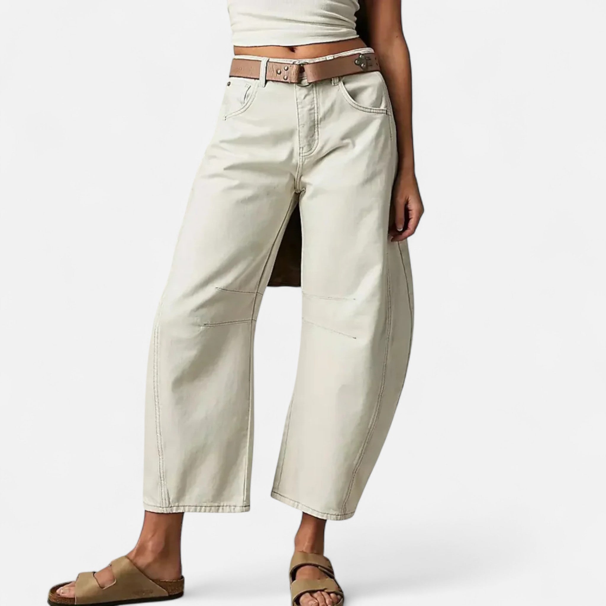 Ancienne Monde | Jean Femme Ample Confort Premium Coupe Large