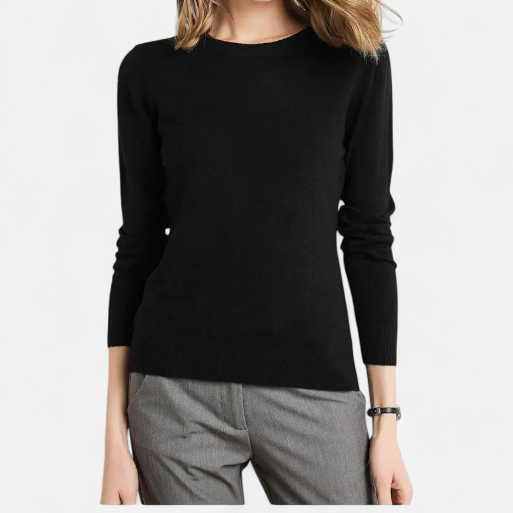 Ancienne Monde | Pull Femme Laine Mérinos Col Rond Intemporel
