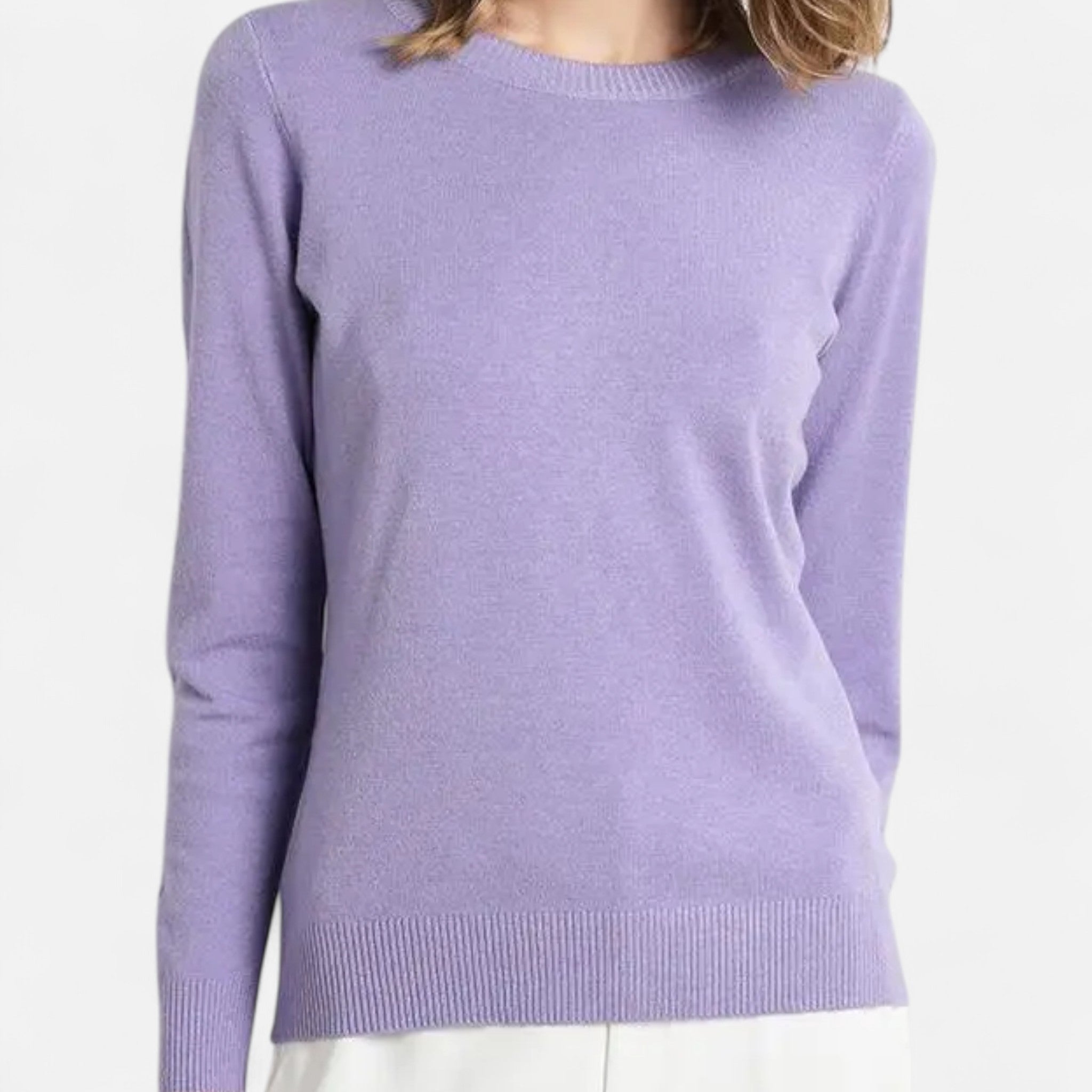 Ancienne Monde | Pull Femme Laine Mérinos Col Rond Intemporel