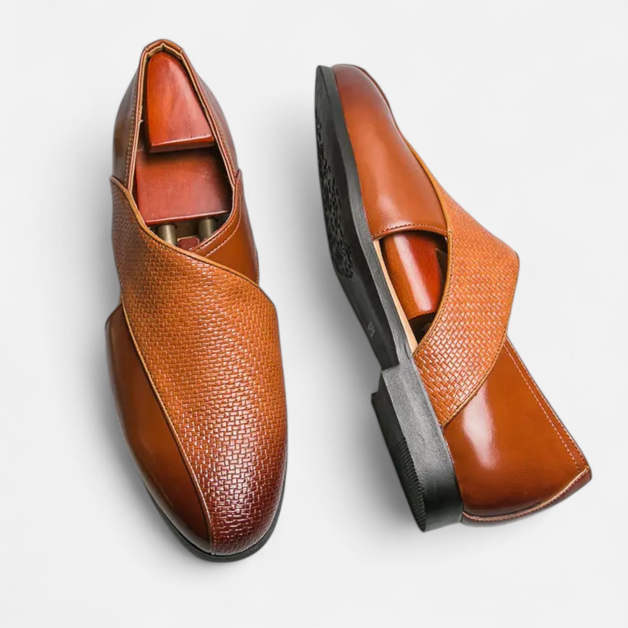 Ancienne Monde | Mocassins Homme en Cuir Véritable Faits Main