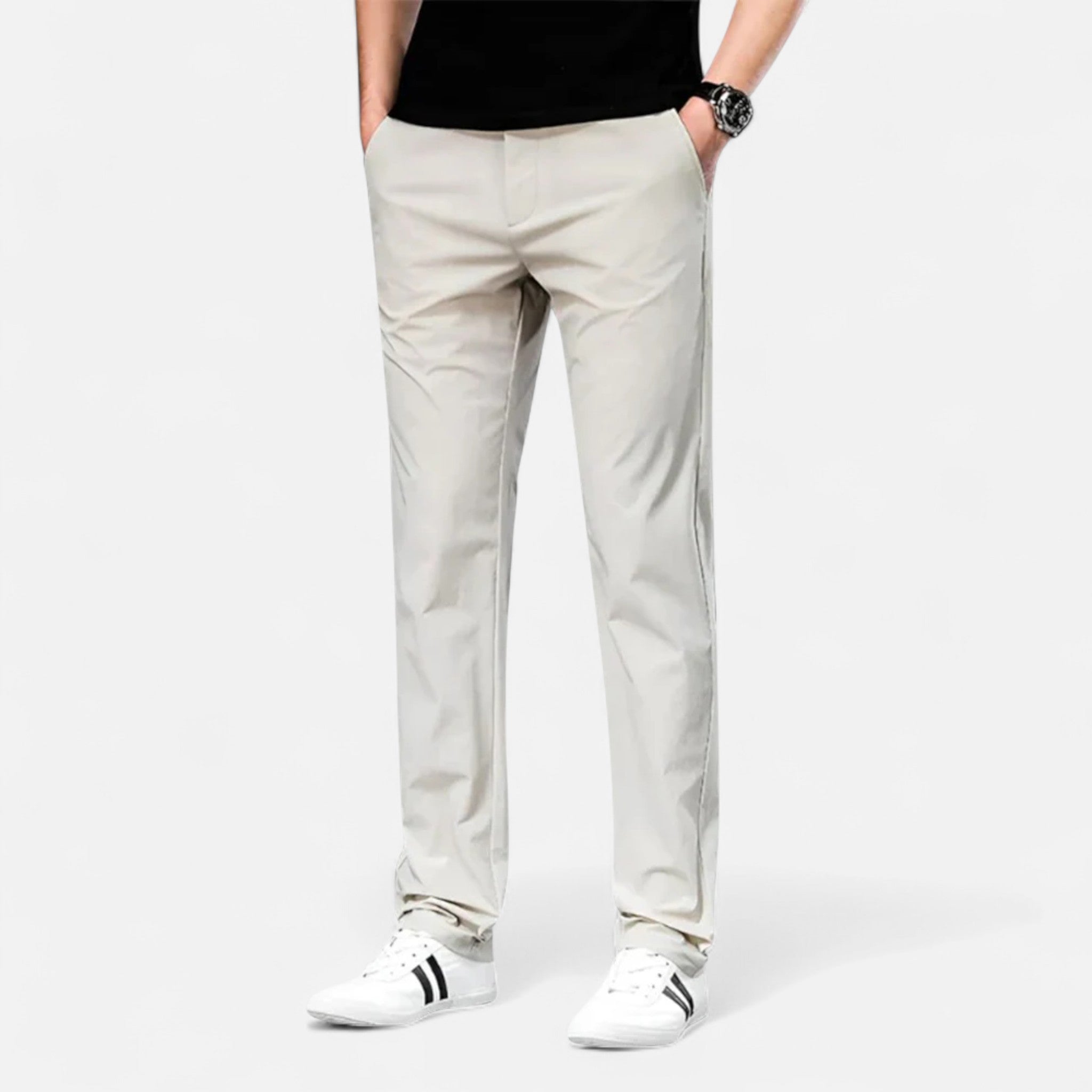 Ancienne Monde | Pantalon Chino Homme Porto Coupe Tailleur