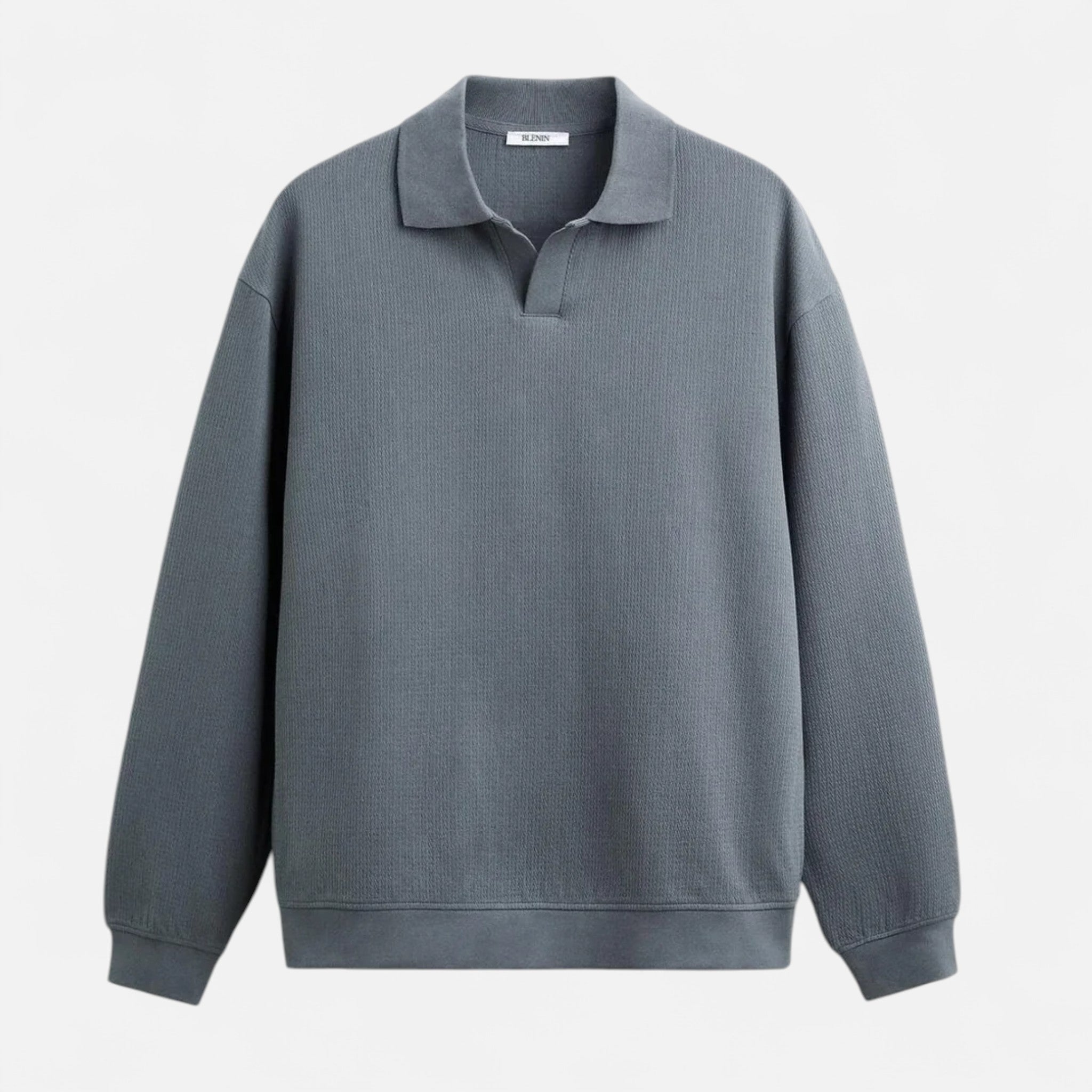 Ancienne Monde | Polo Homme Manches Longues Style Héritage