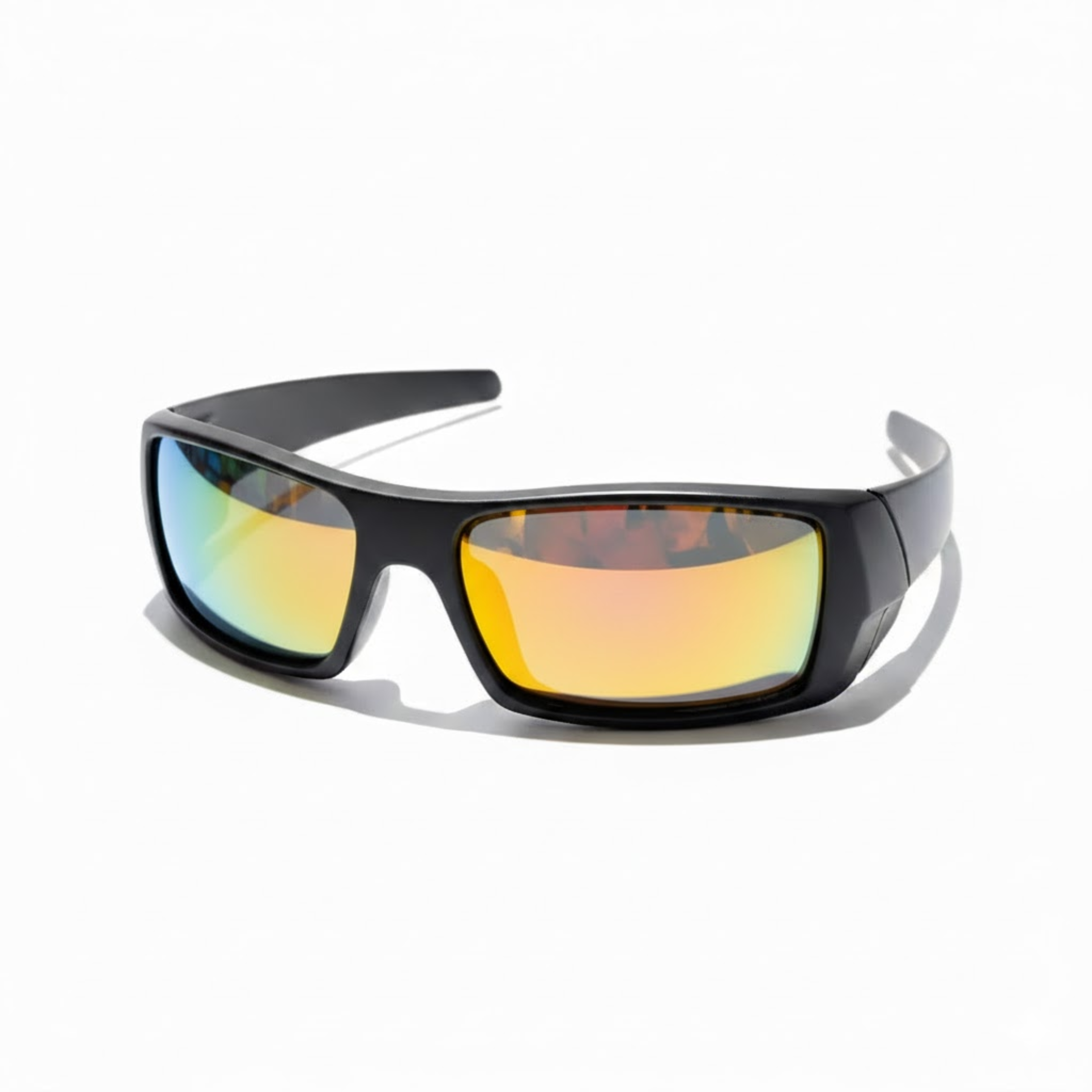 Gafas de sol deportivas envolventes con montura de policarbonato y protección UV