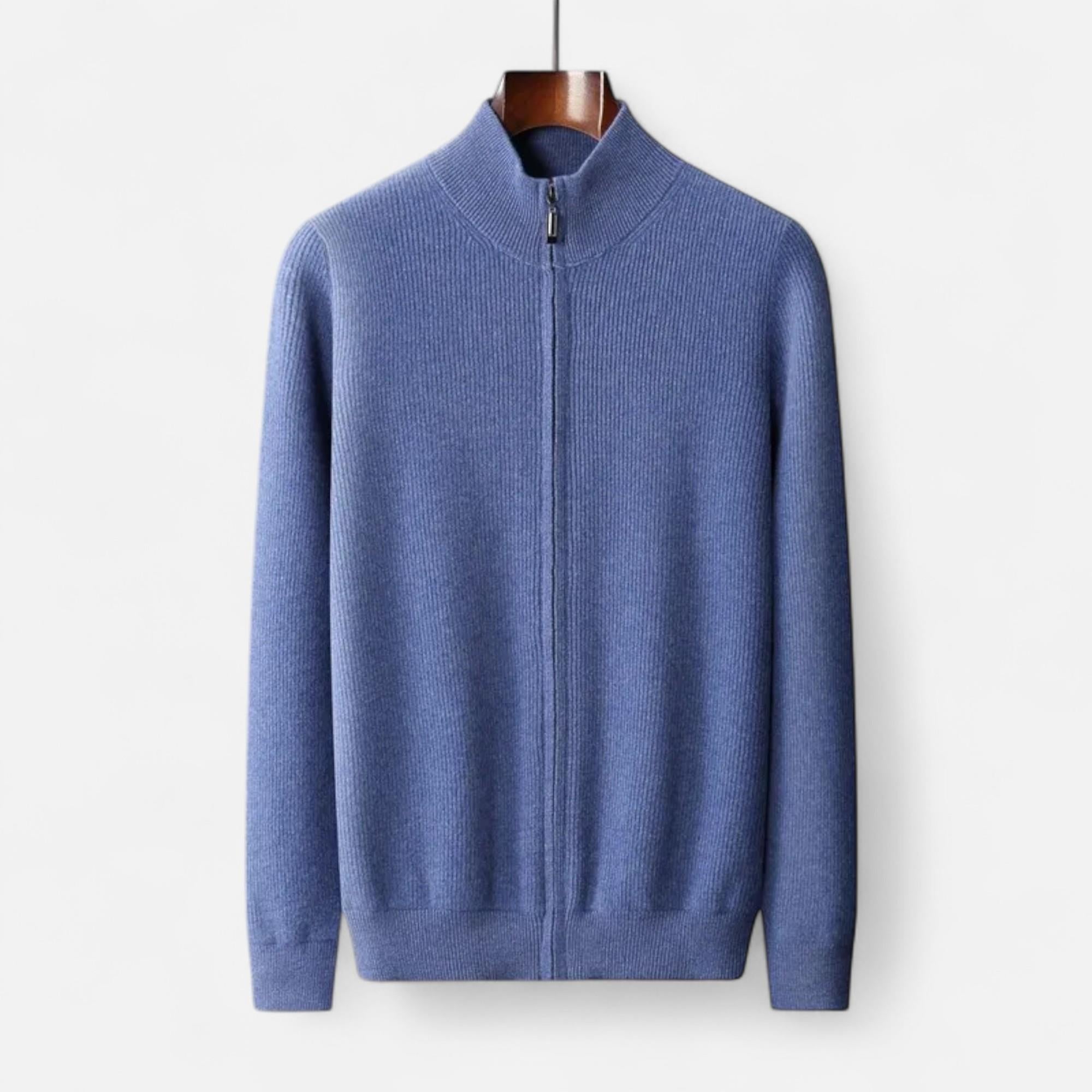 Ancienne Monde | Veste Homme Laine Pure Col Montant