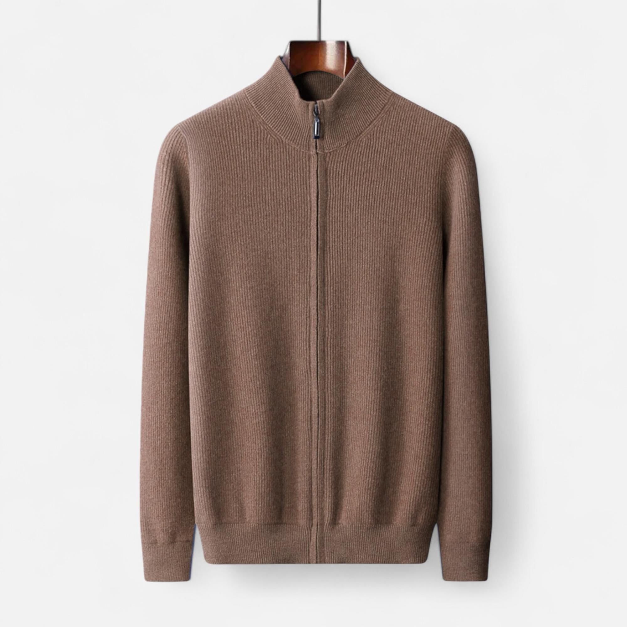 Ancienne Monde | Veste Homme Laine Pure Col Montant