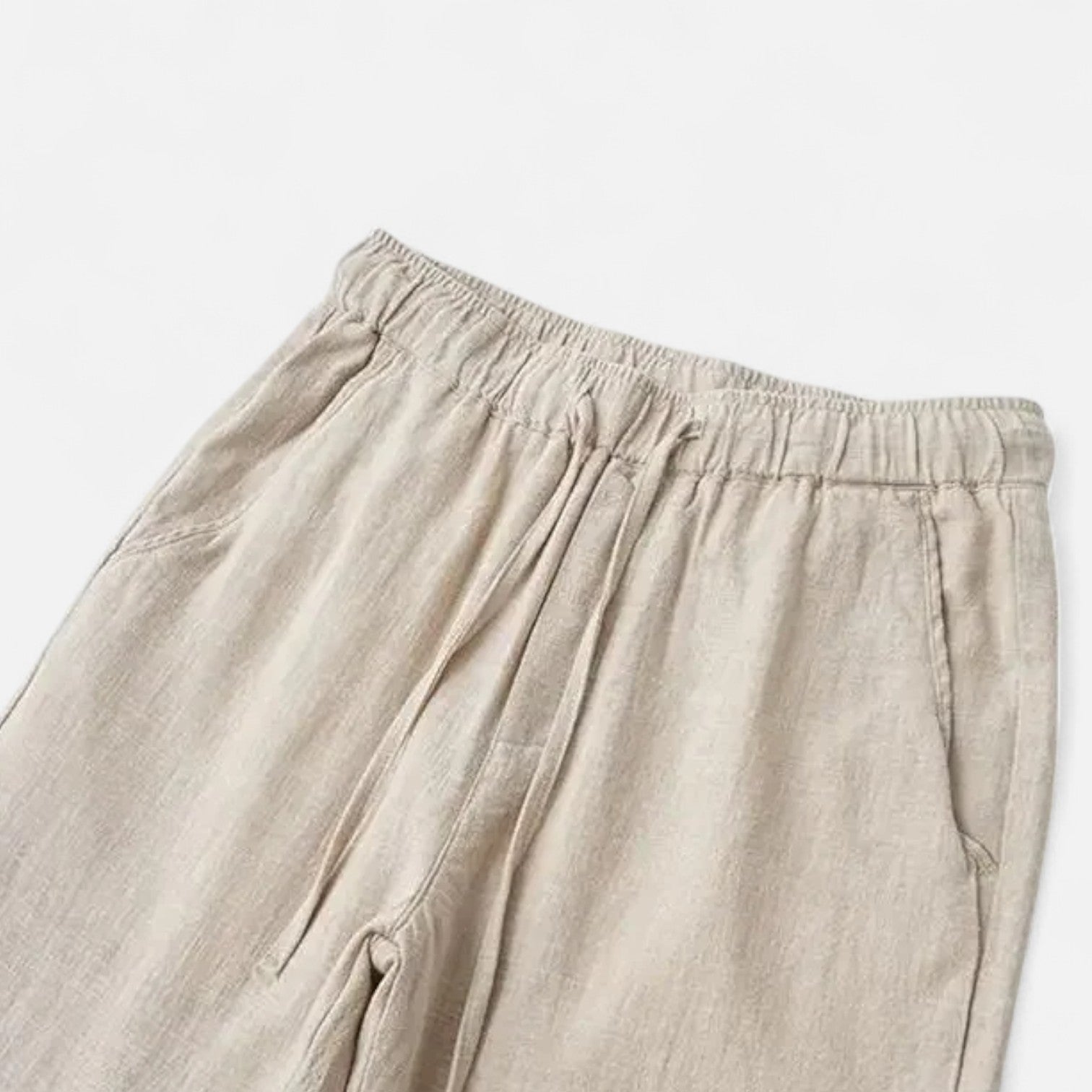 Ancienne Monde | Pantalon Large en Lin pour Homme – Confort Respirant pour le Printemps & l’Été