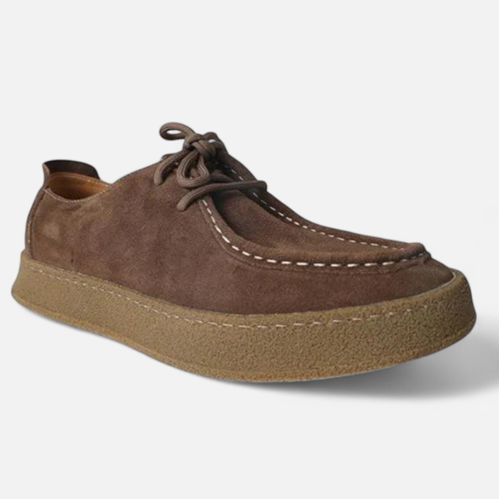 Ancienne Monde | Sapatos Oxford em Pele de Camurça Homem