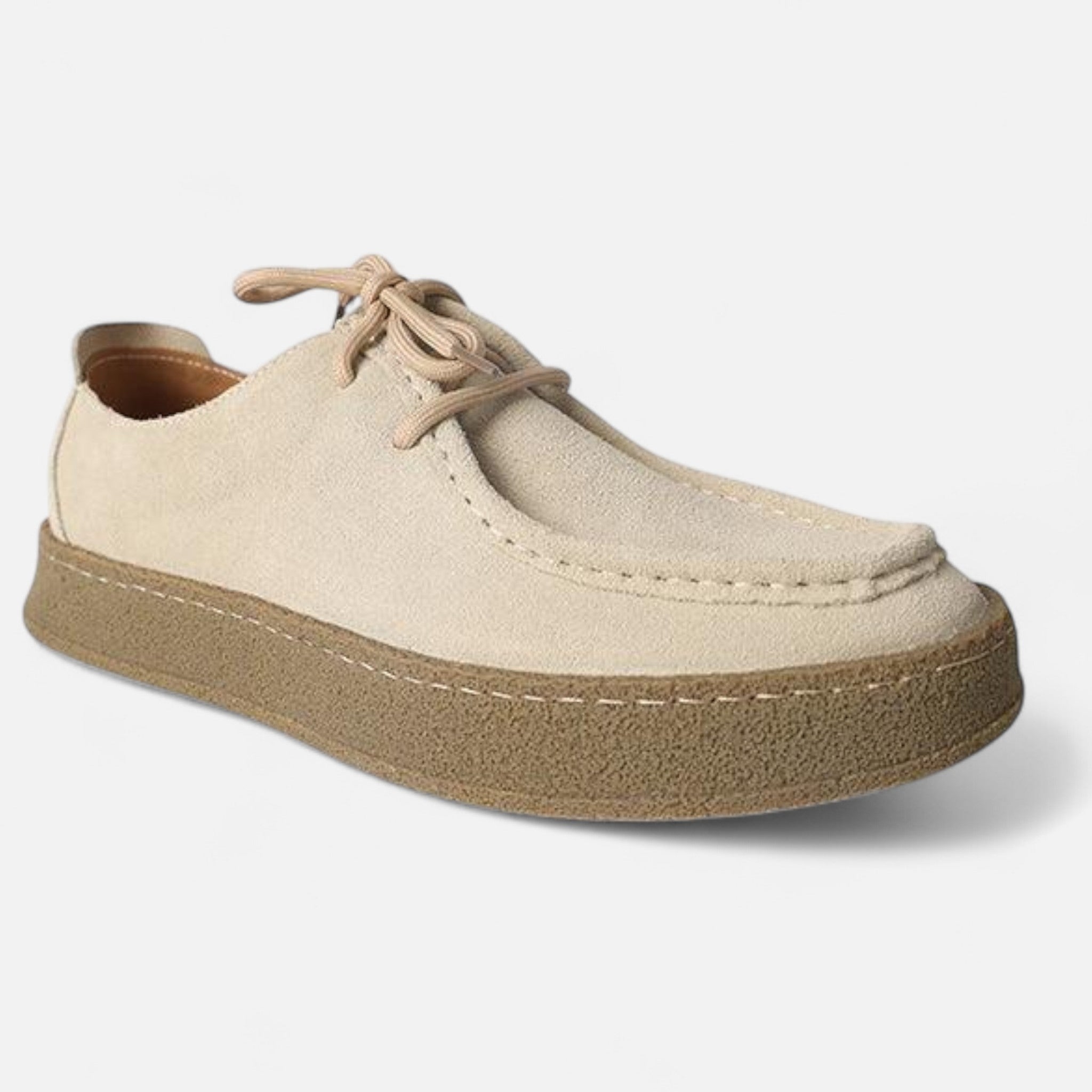Ancienne Monde | Sapatos Oxford em Pele de Camurça Homem