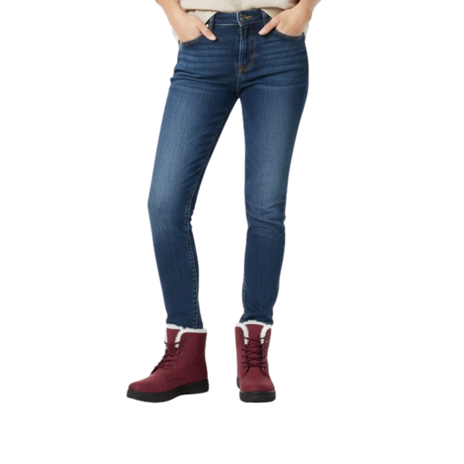 Crestar Winter Snow Boots for Women, Warm and Fur-Lined