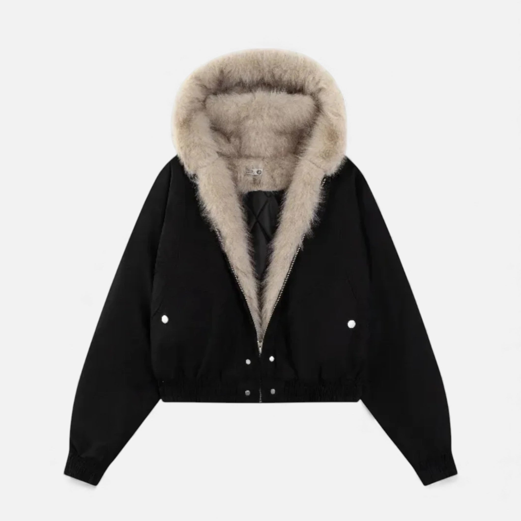 Ancient World | Women's Winter Coat with Fur Collar