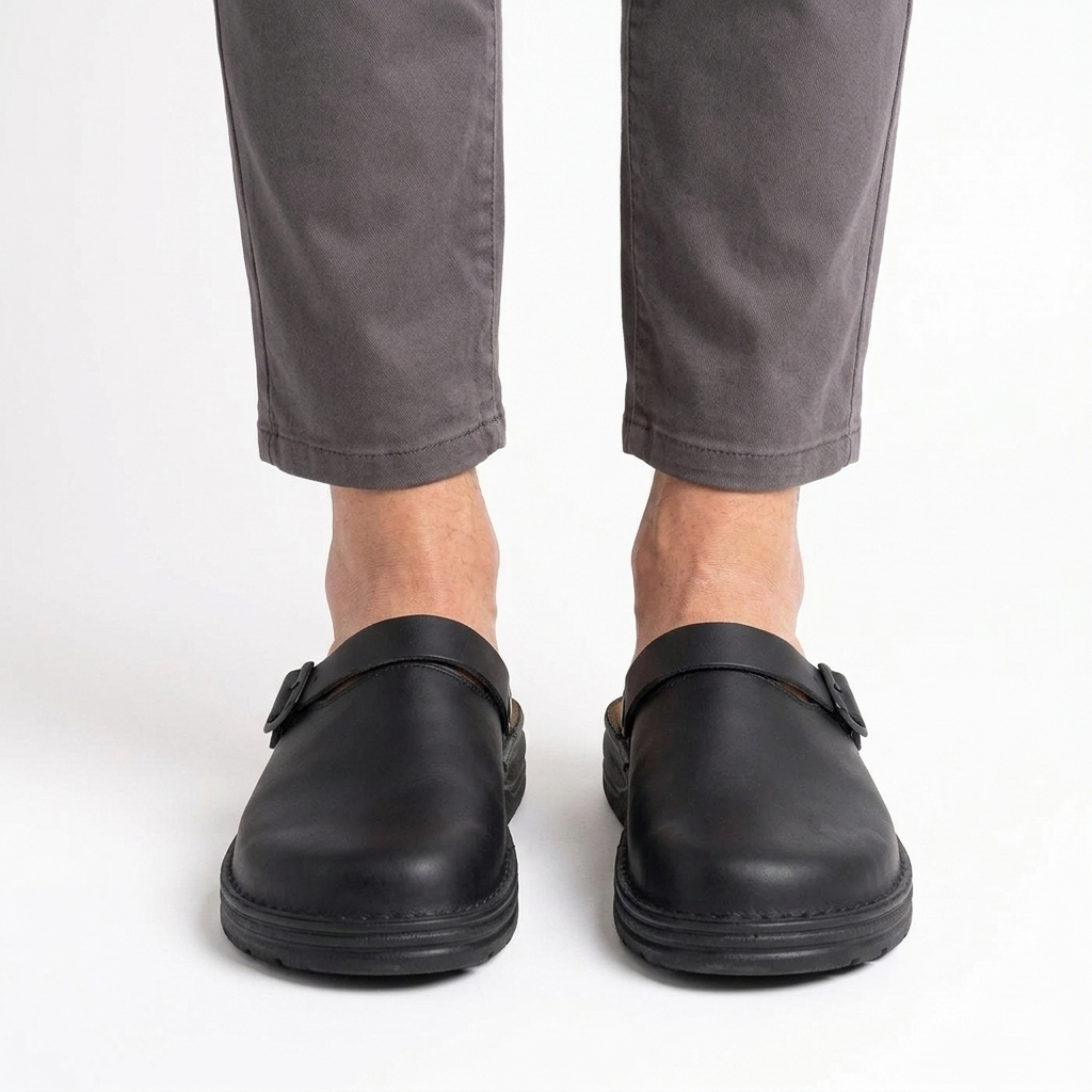 Chaussons mules femme — bride réglable — chaussures de maison confortables