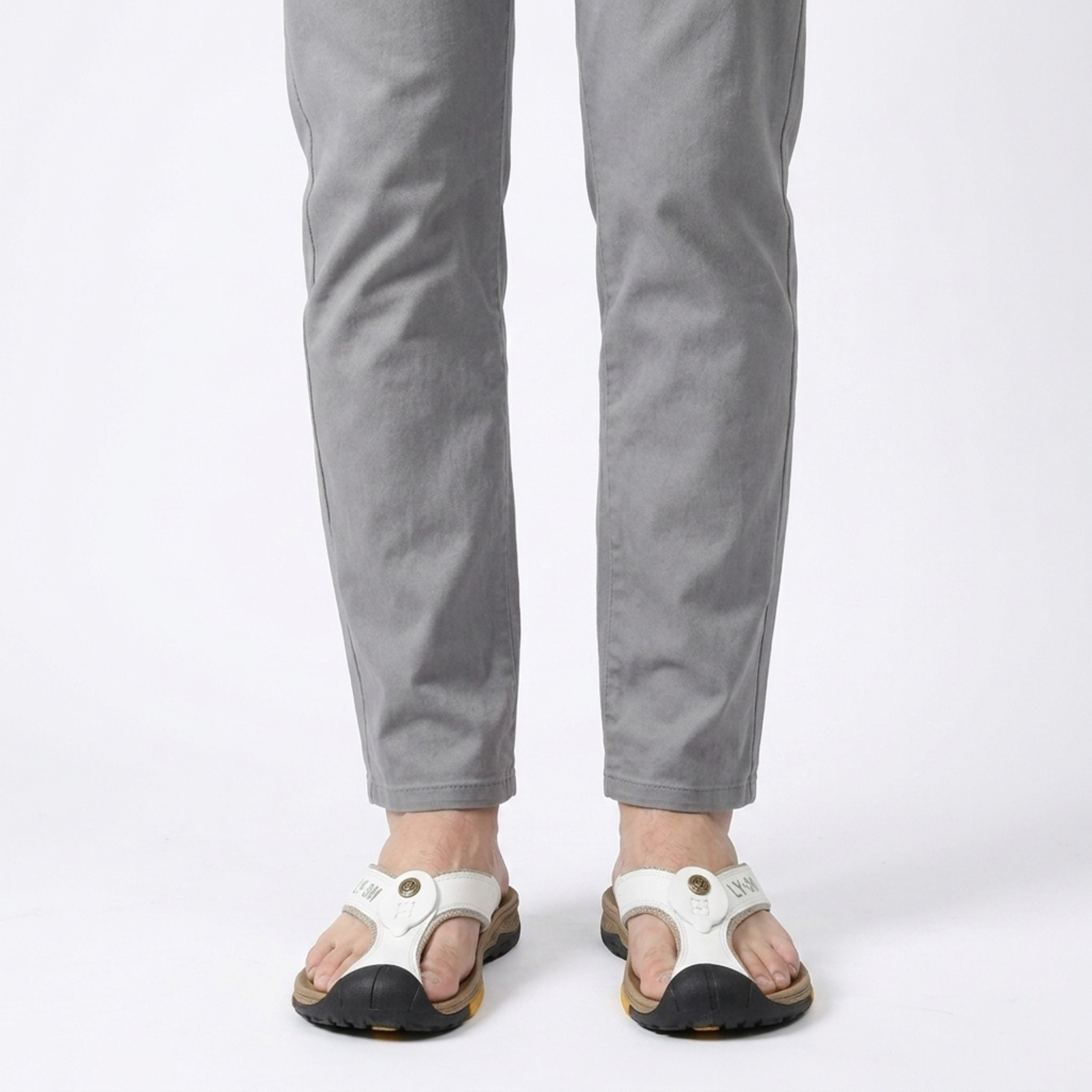 Men's Beach Flip-Flops — Non-Slip Thong Sandals — Summer