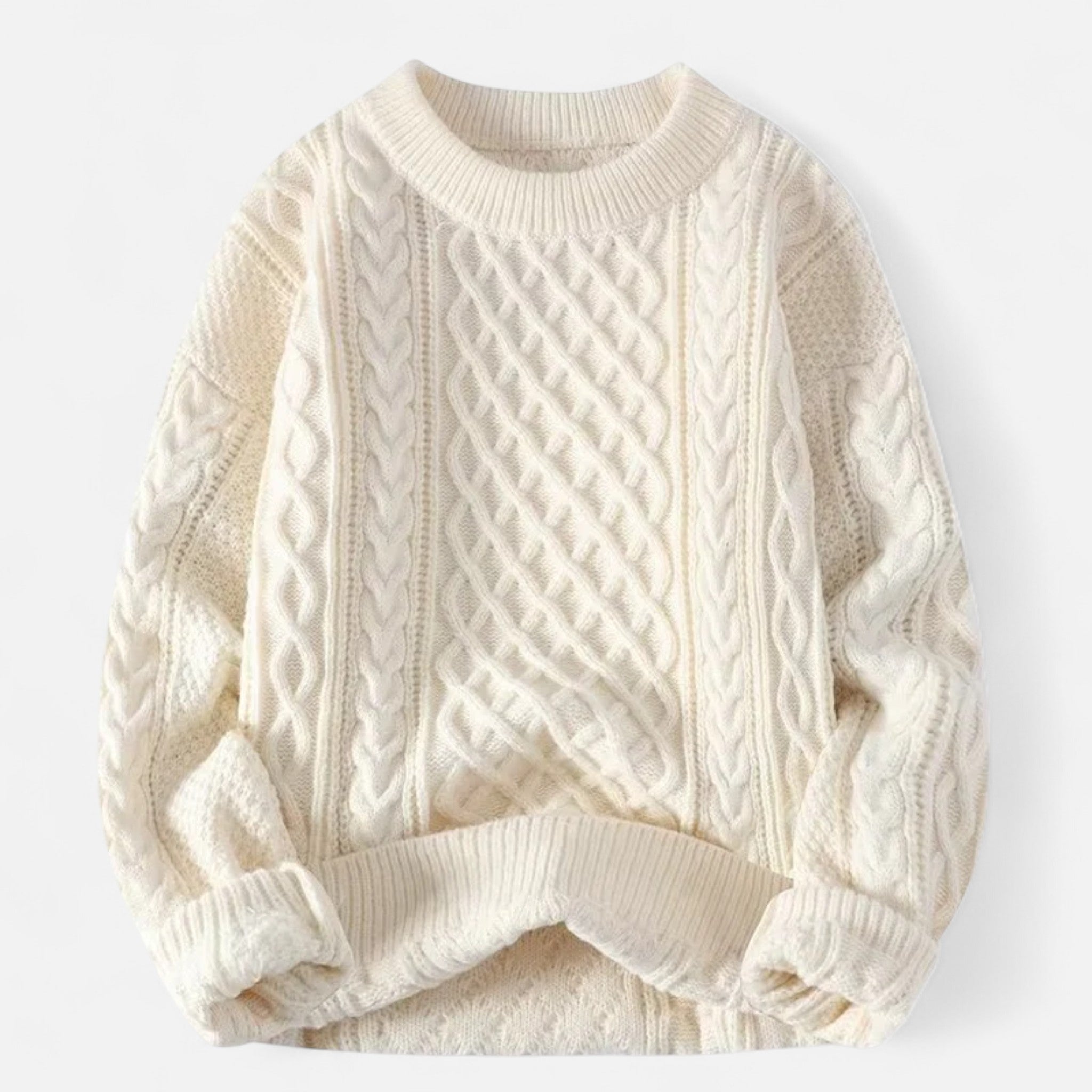 Ancienne Monde | Pull Homme Classique en Laine Premium