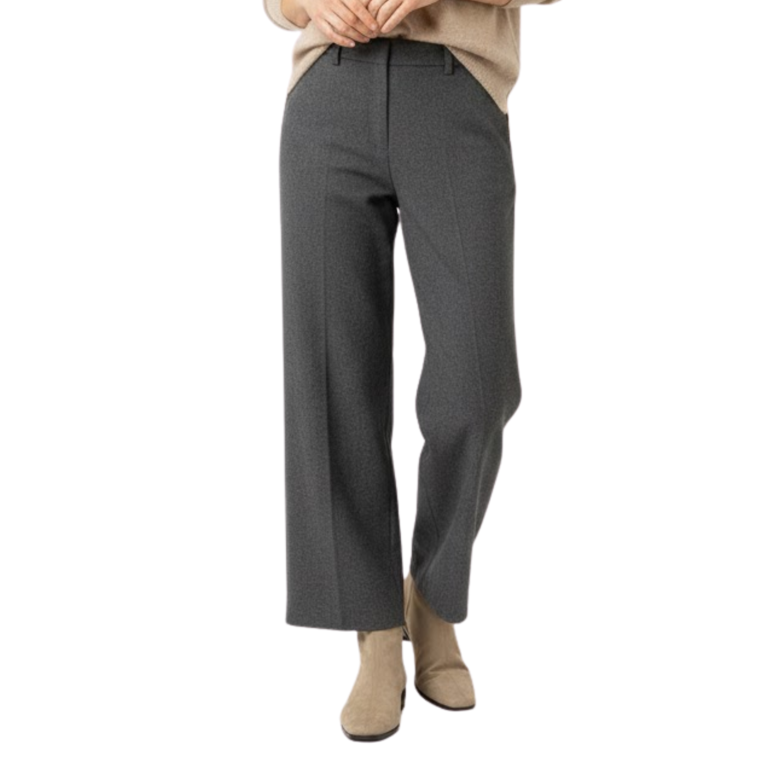 Botins Femininos Elegantes com Salto Alto e Biqueira Quadrada