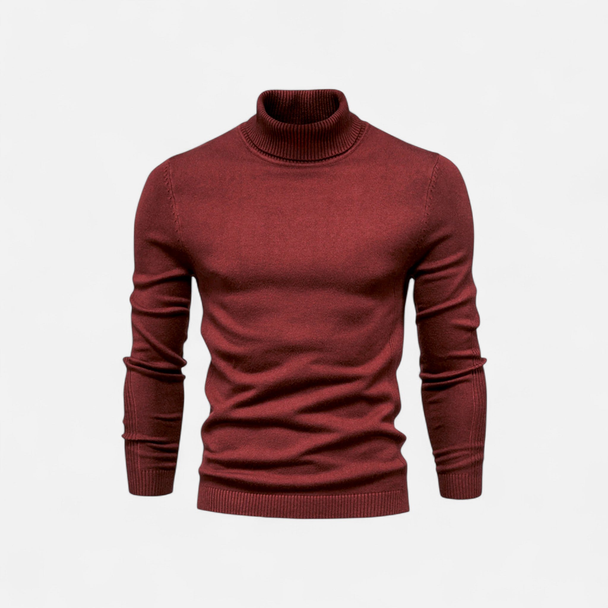 Ancienne Monde | Pull Col Roulé Homme en Coton Premium