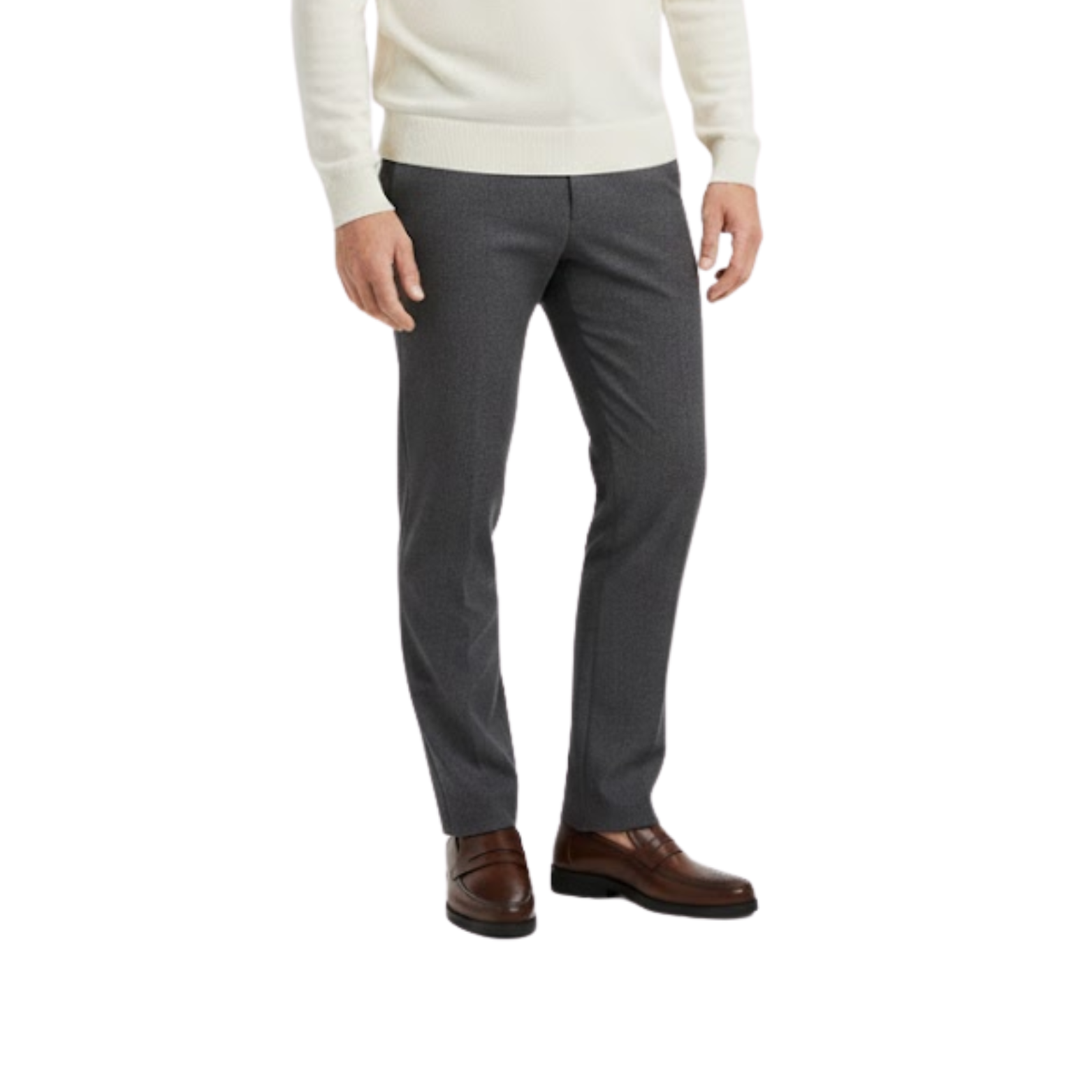 Men's leather formal shoes British style Oxford loafers professional dress shoes