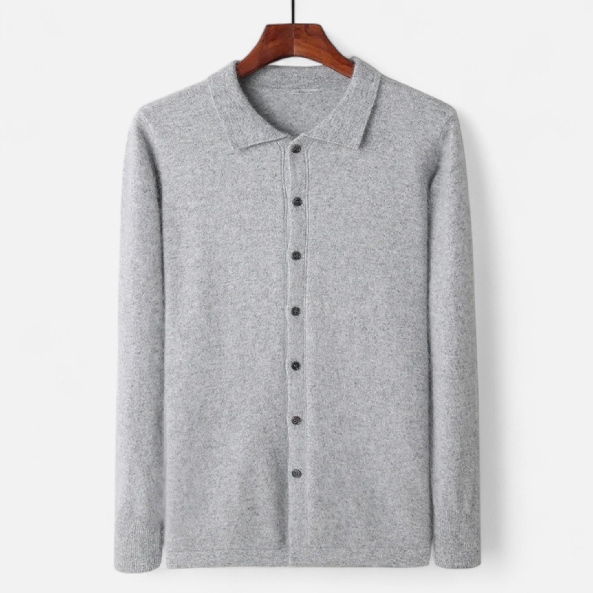 Ancienne Monde | Pull Veste Homme Col Polo Intemporel