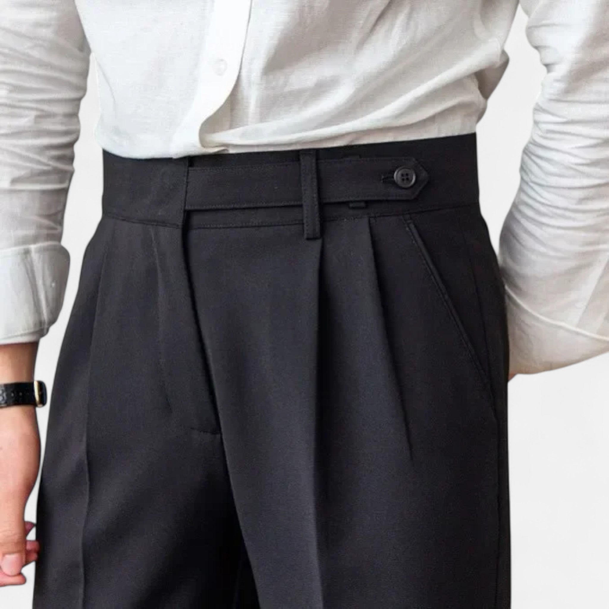 Ancienne Monde | Pantalon Homme Style Italien Élégance Intemporelle