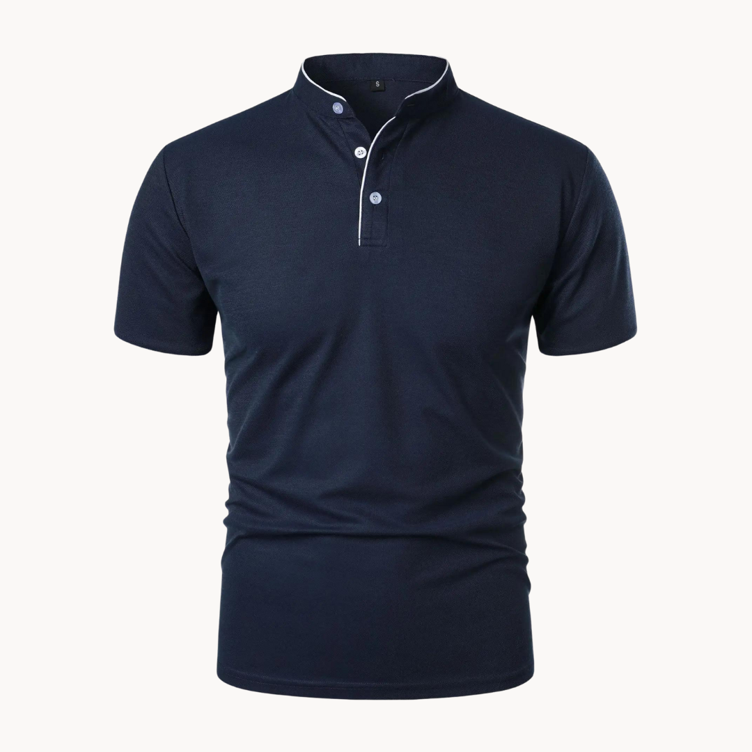 Herre polo i strik