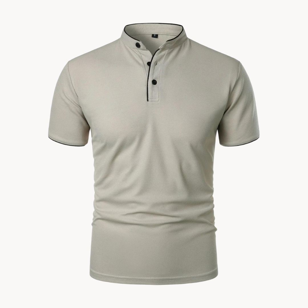 Herre polo i strik