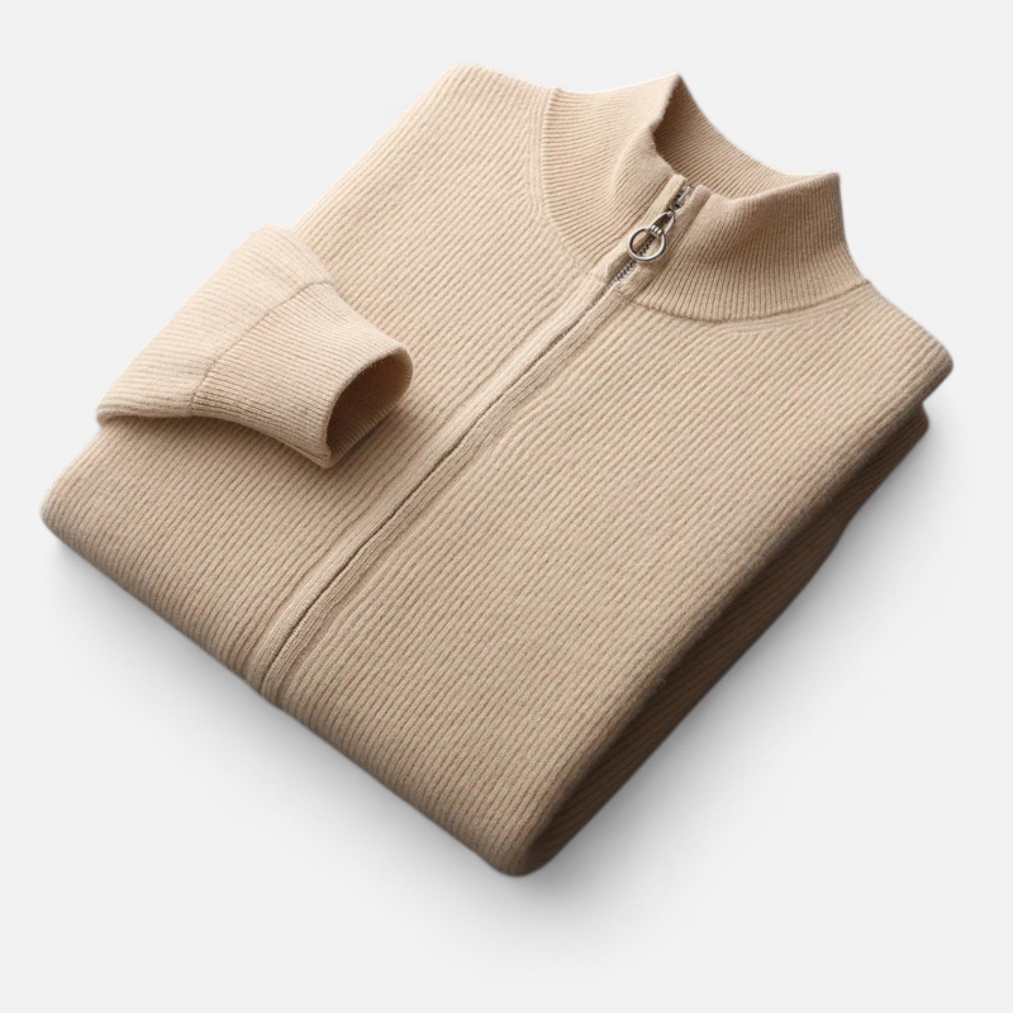 Ancienne Monde | Veste Homme Laine Pure Col Montant