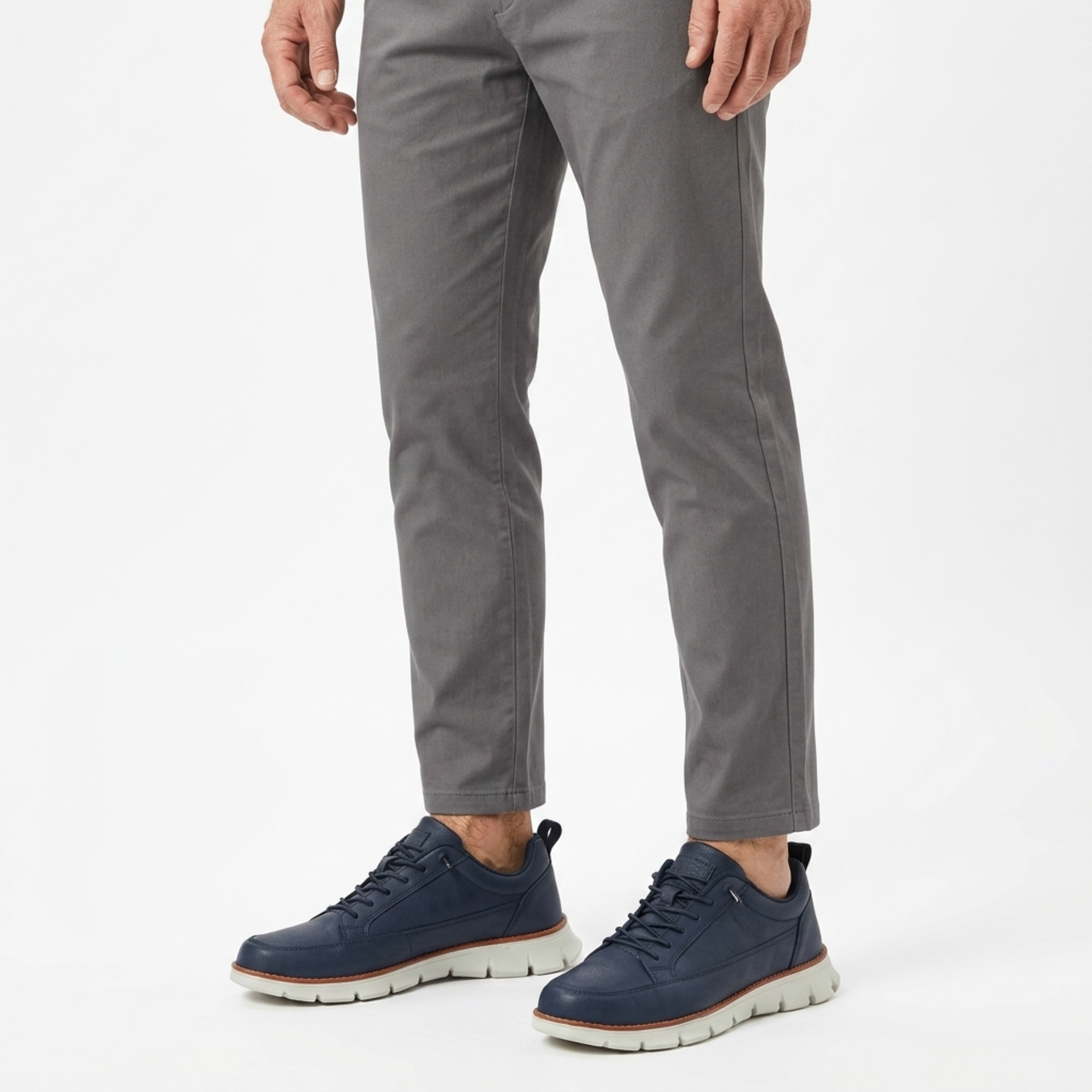 Men's shoes — soft leather flexible sole | urban walking