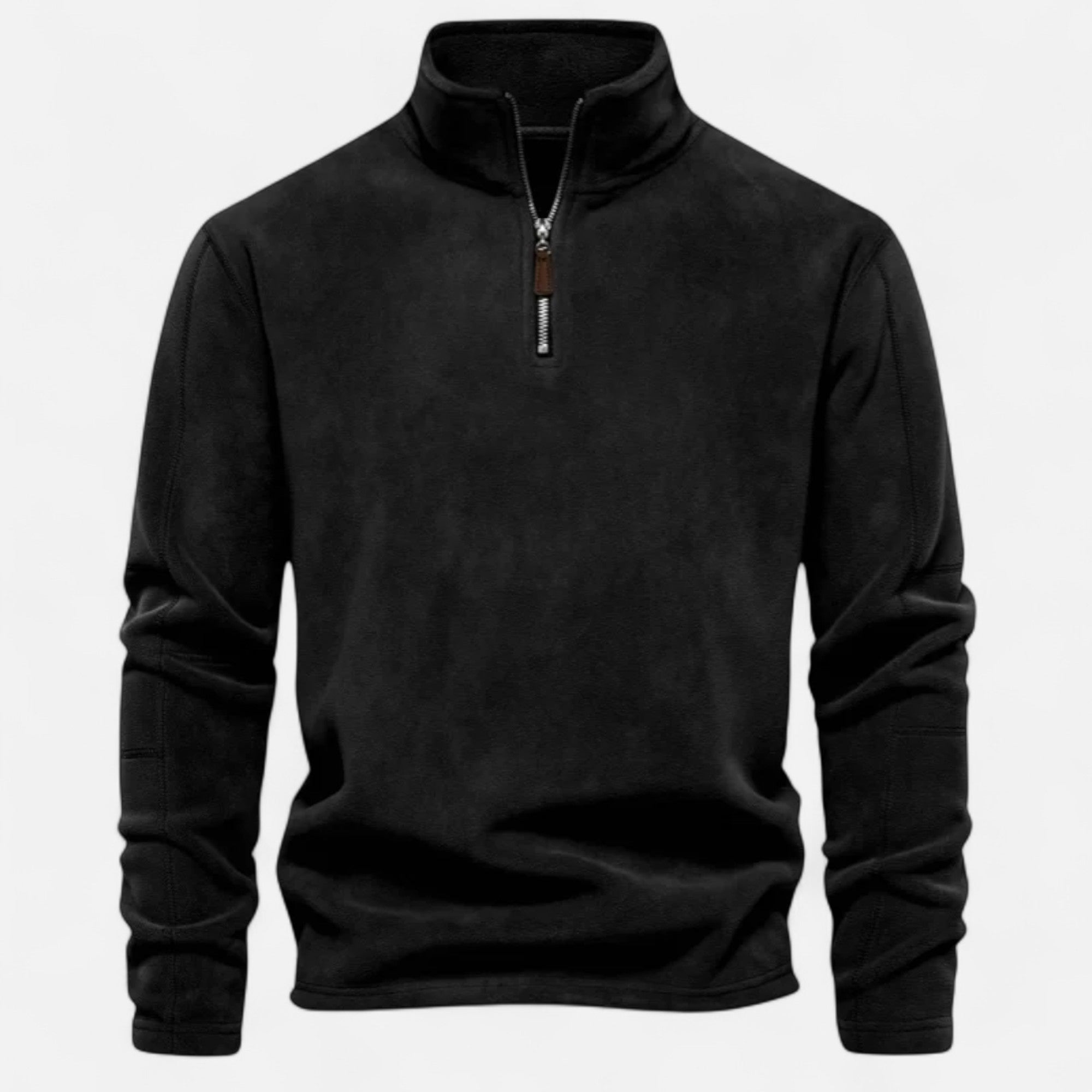 Ancienne Monde | Pull Zippé Homme Polaire Automne-Hiver