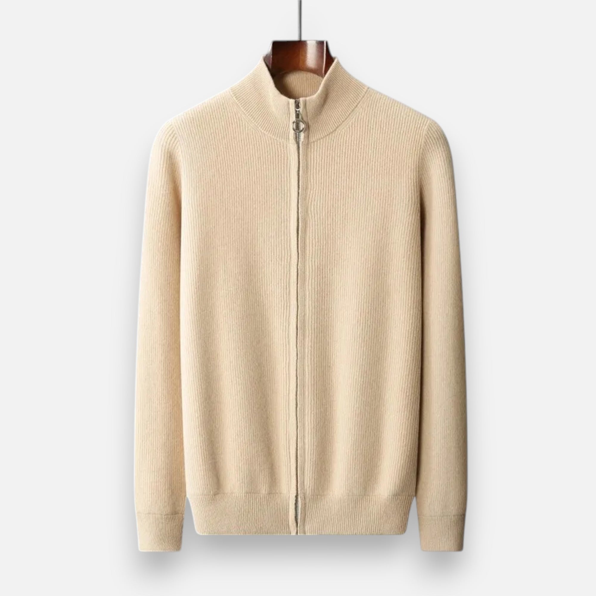 Ancienne Monde | Veste Homme Laine Pure Col Montant