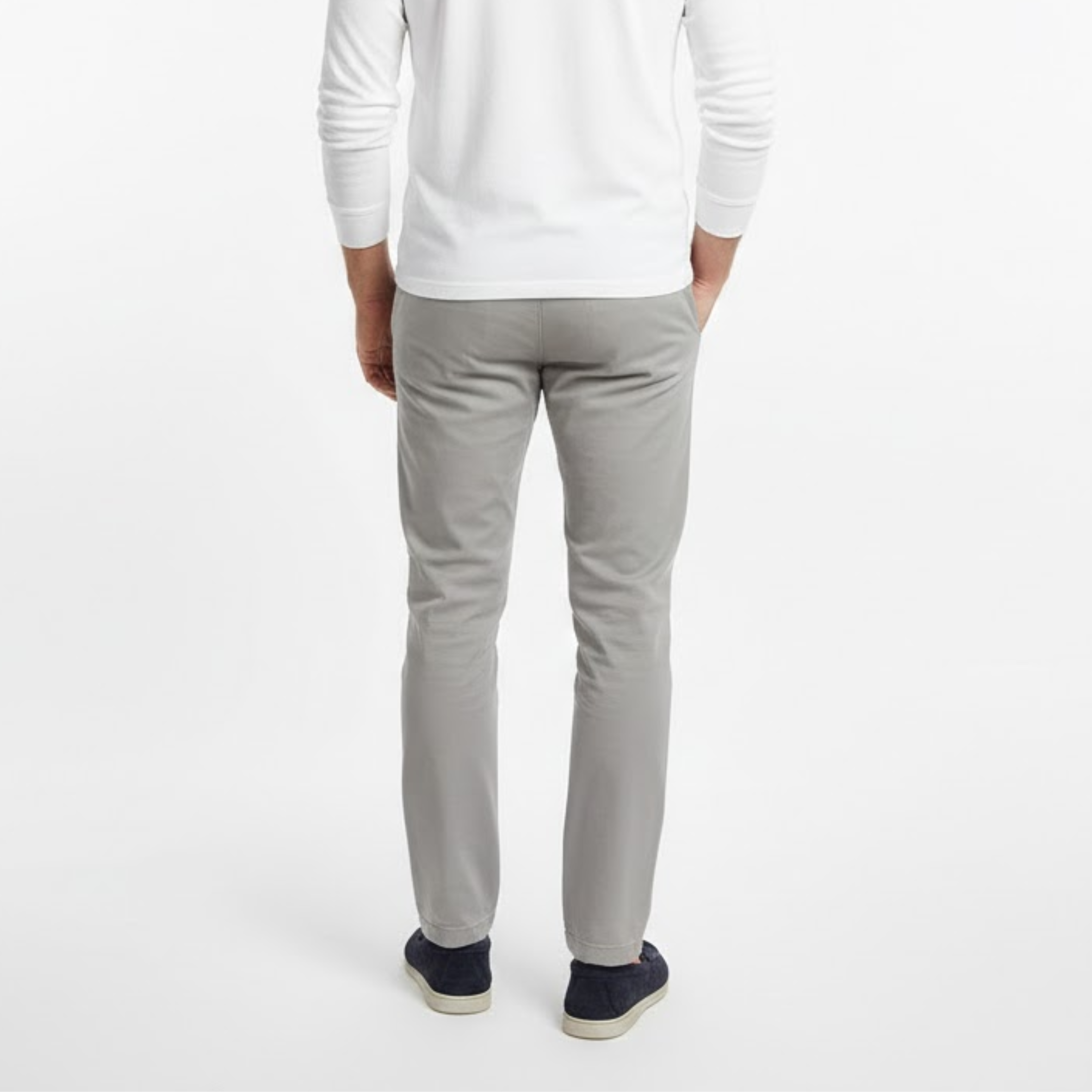 Mocassins en Daim de Vachette pour Hommes avec Couture Apparente et Semelle Souple