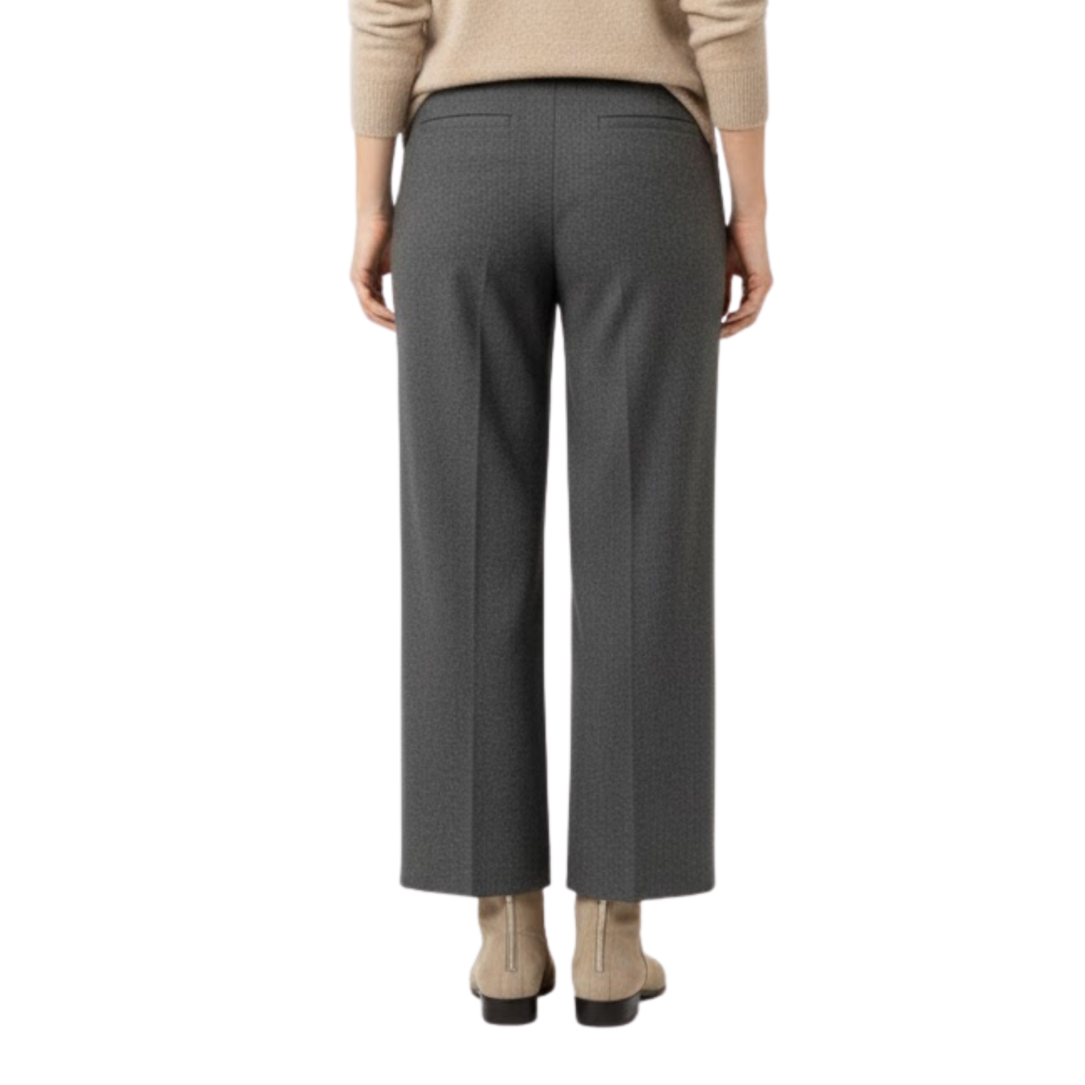 Botins Femininos Elegantes com Salto Alto e Biqueira Quadrada