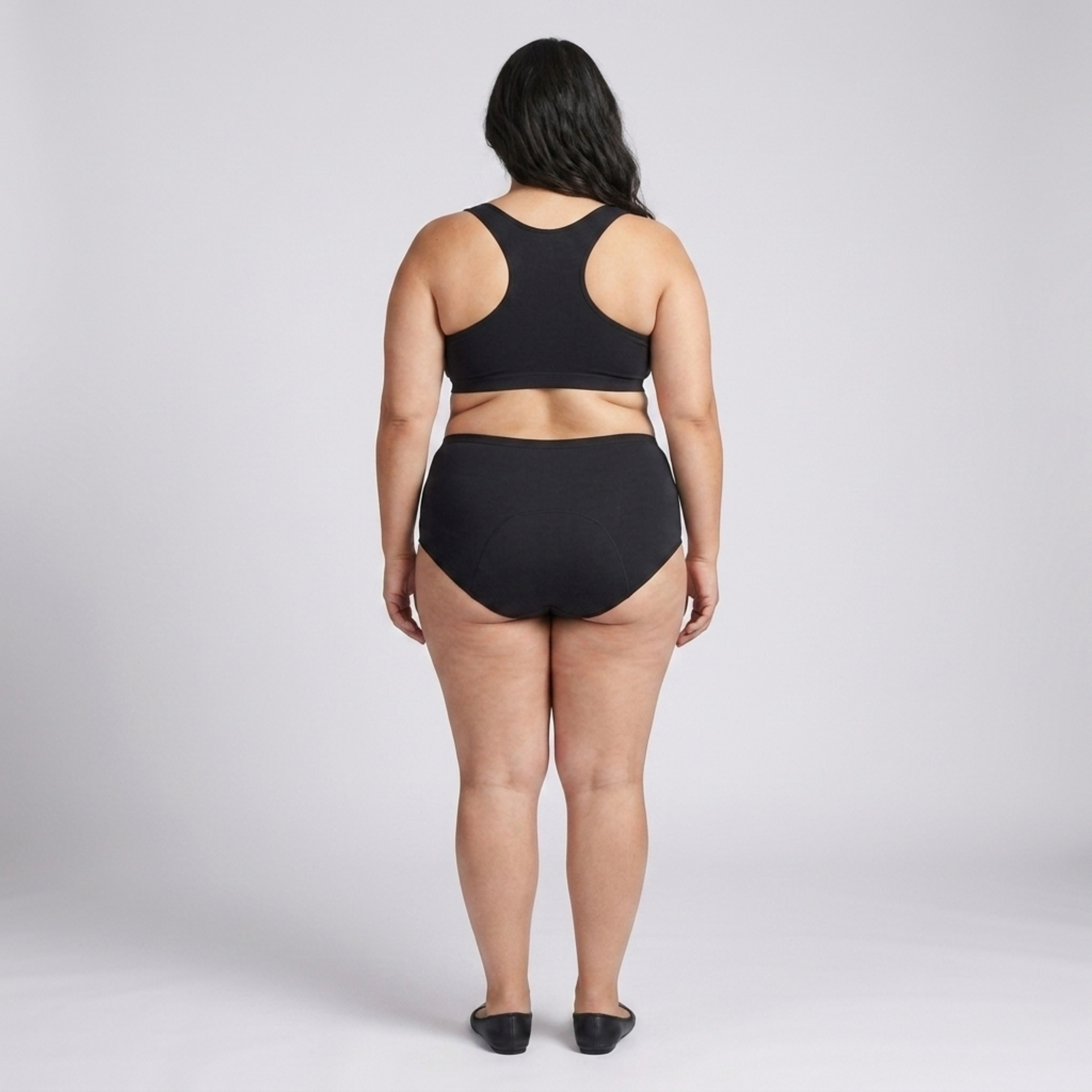 Culotte mestruale taglia grande per donna impermeabile set da 5 slip assorbenti