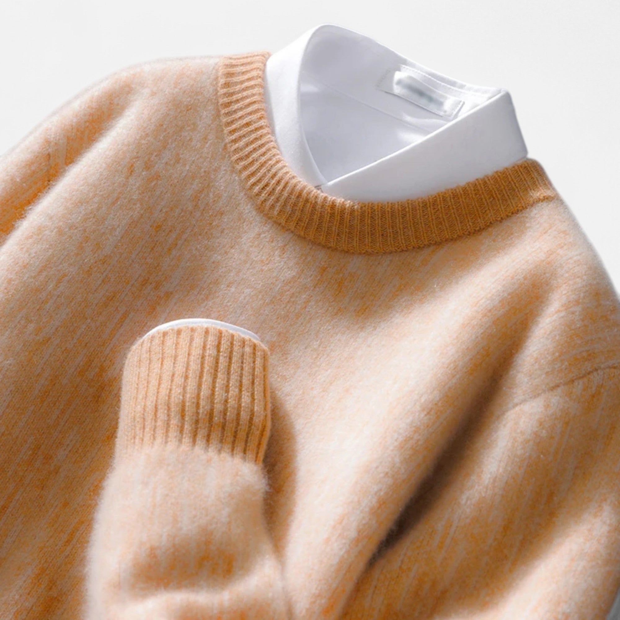 Ancienne Monde | Pull Homme Cachemire Col Rond Classique