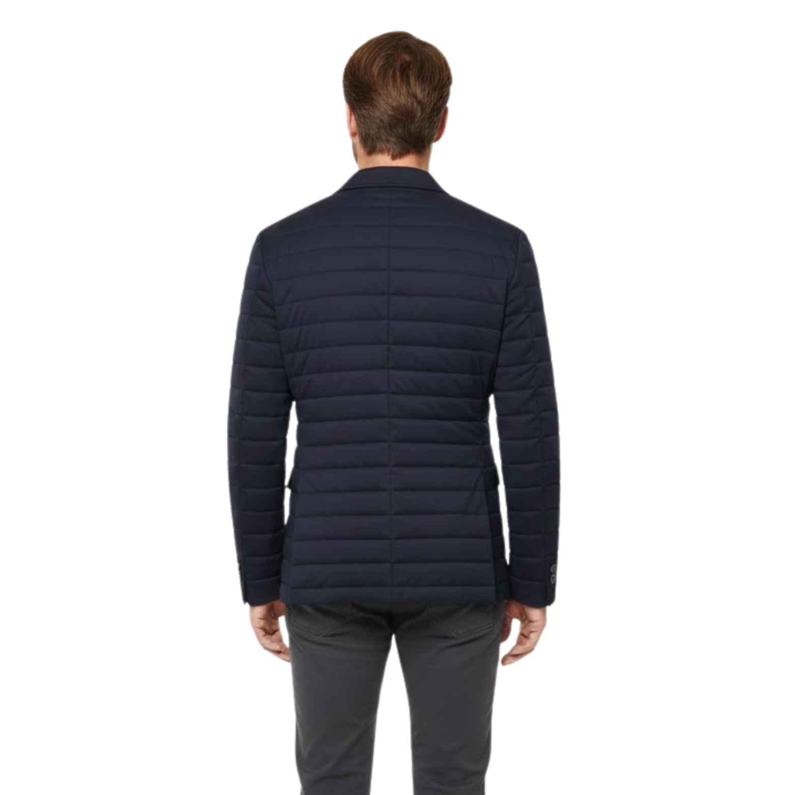 Fitted and refined men's suit jacket – Classic British style, winter coat