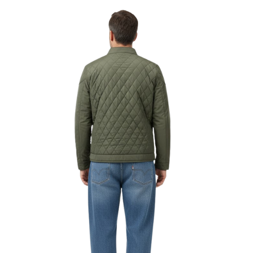 Klasszikus vastag férfi pamut bélelt kabát