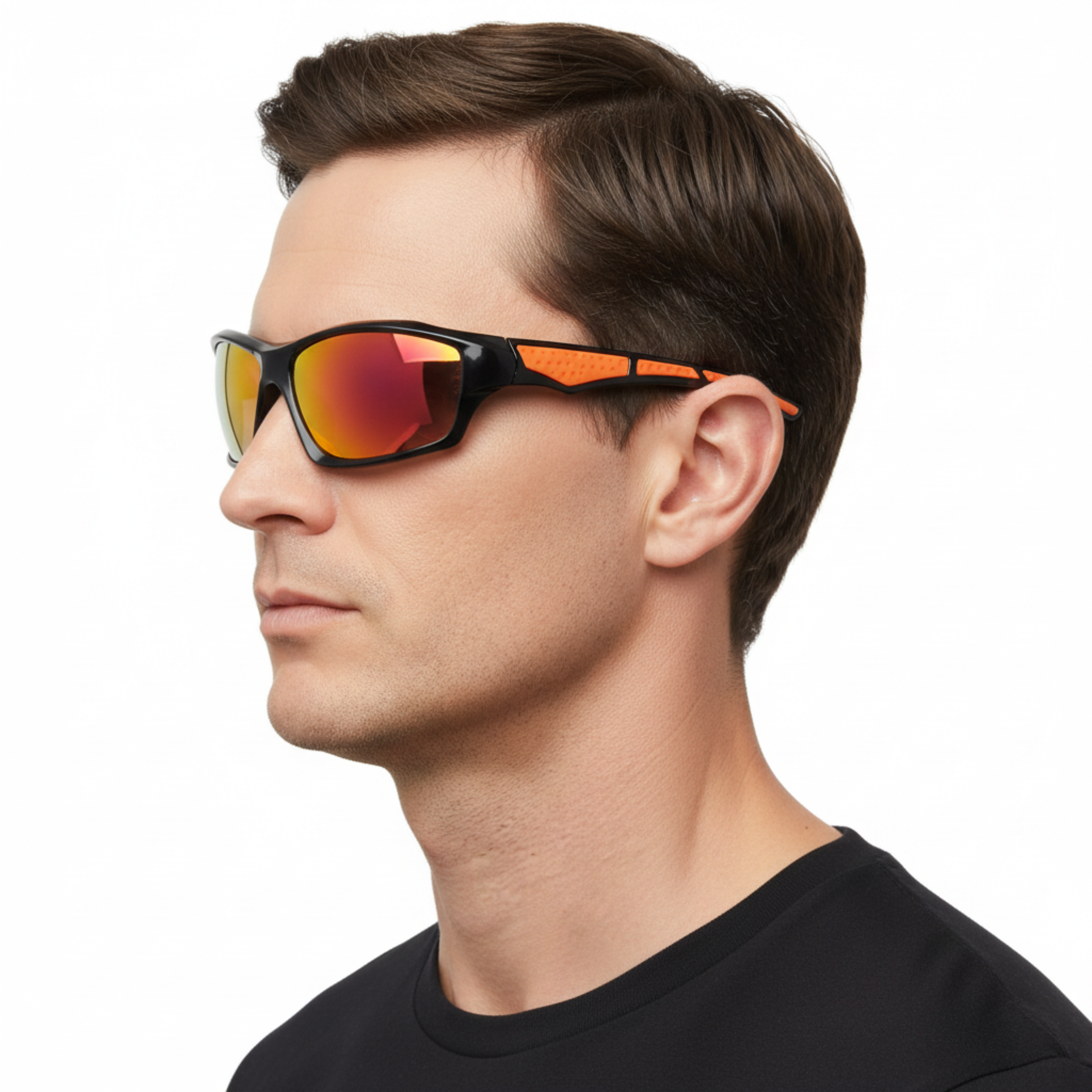 Gafas de Sol Deportivas Polarizadas Protección UV400 Montura Redonda Unisex