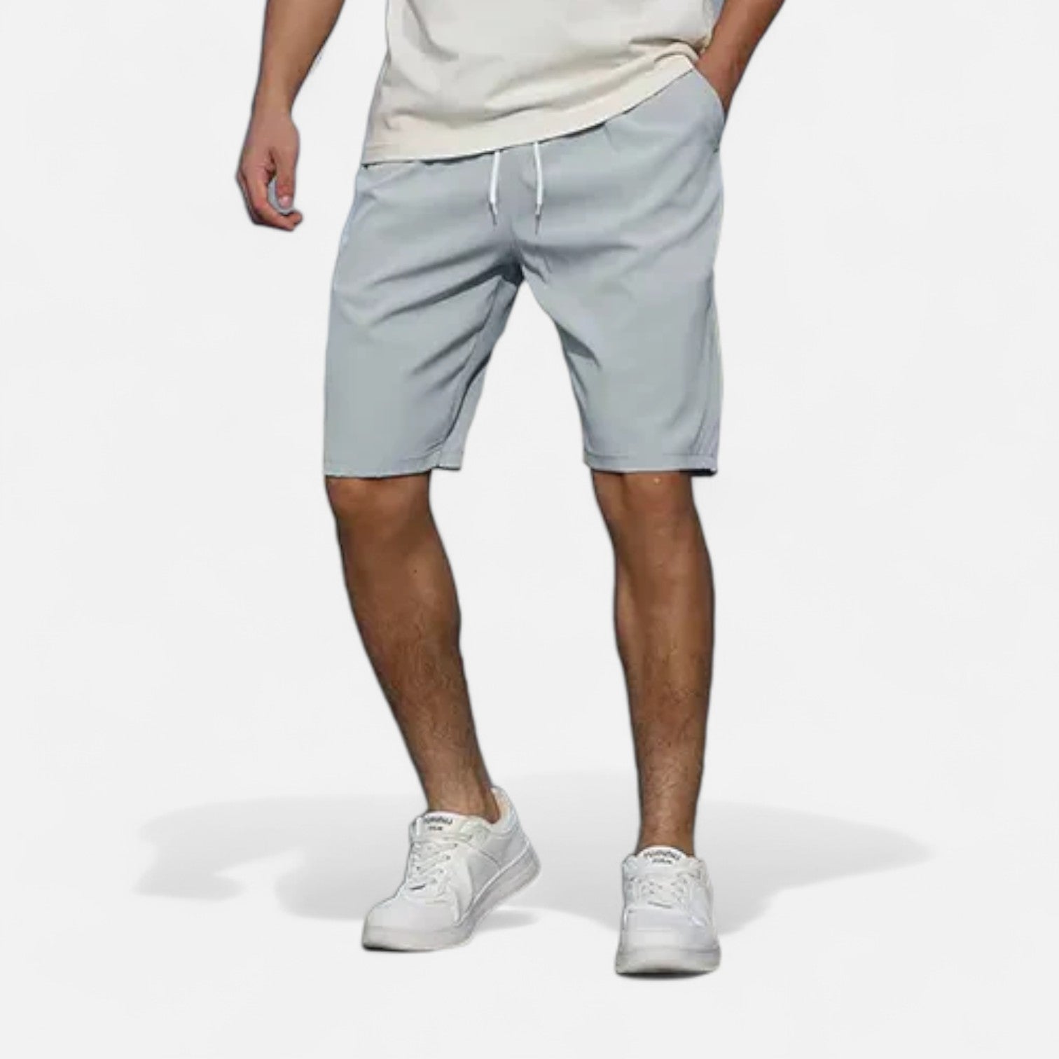 Ancienne Monde | Short Taille Haute Homme – Structure Vintage, Polyvalence Moderne