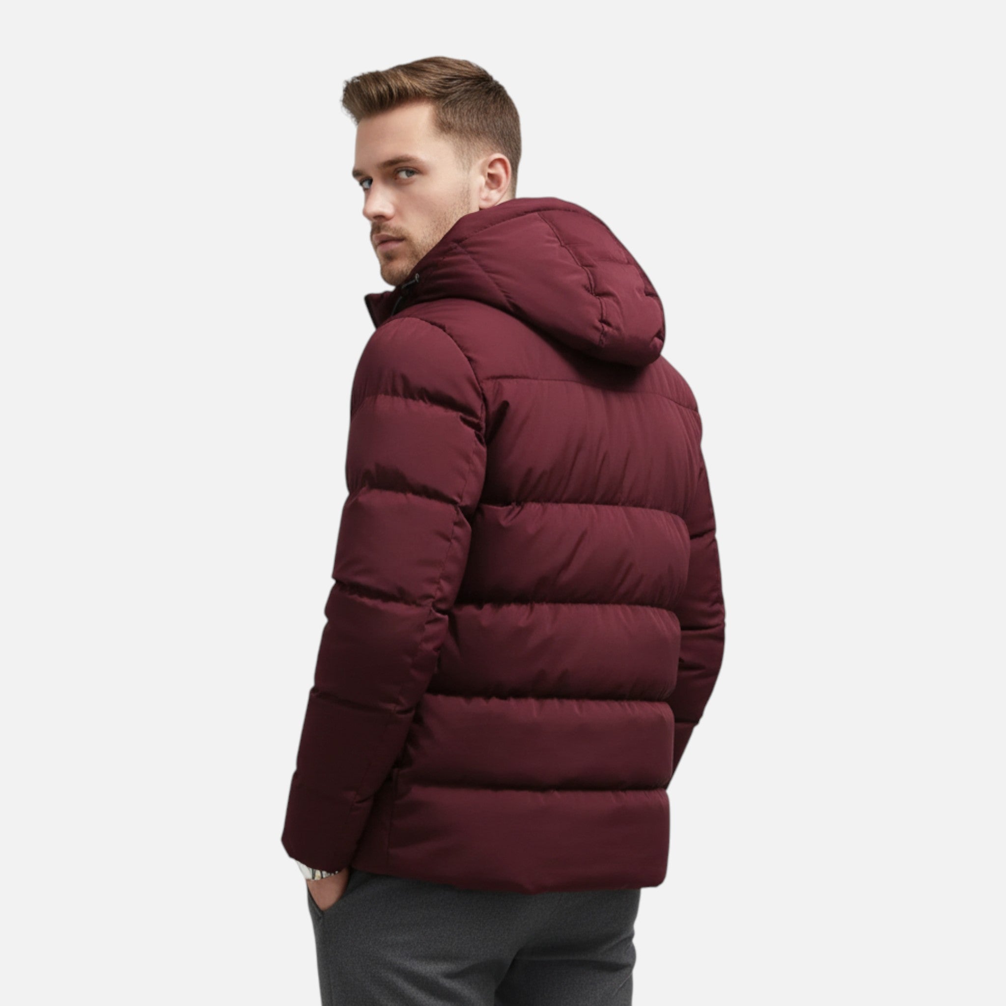 Ancient World | Thick Men's Windbreaker Down Jacket