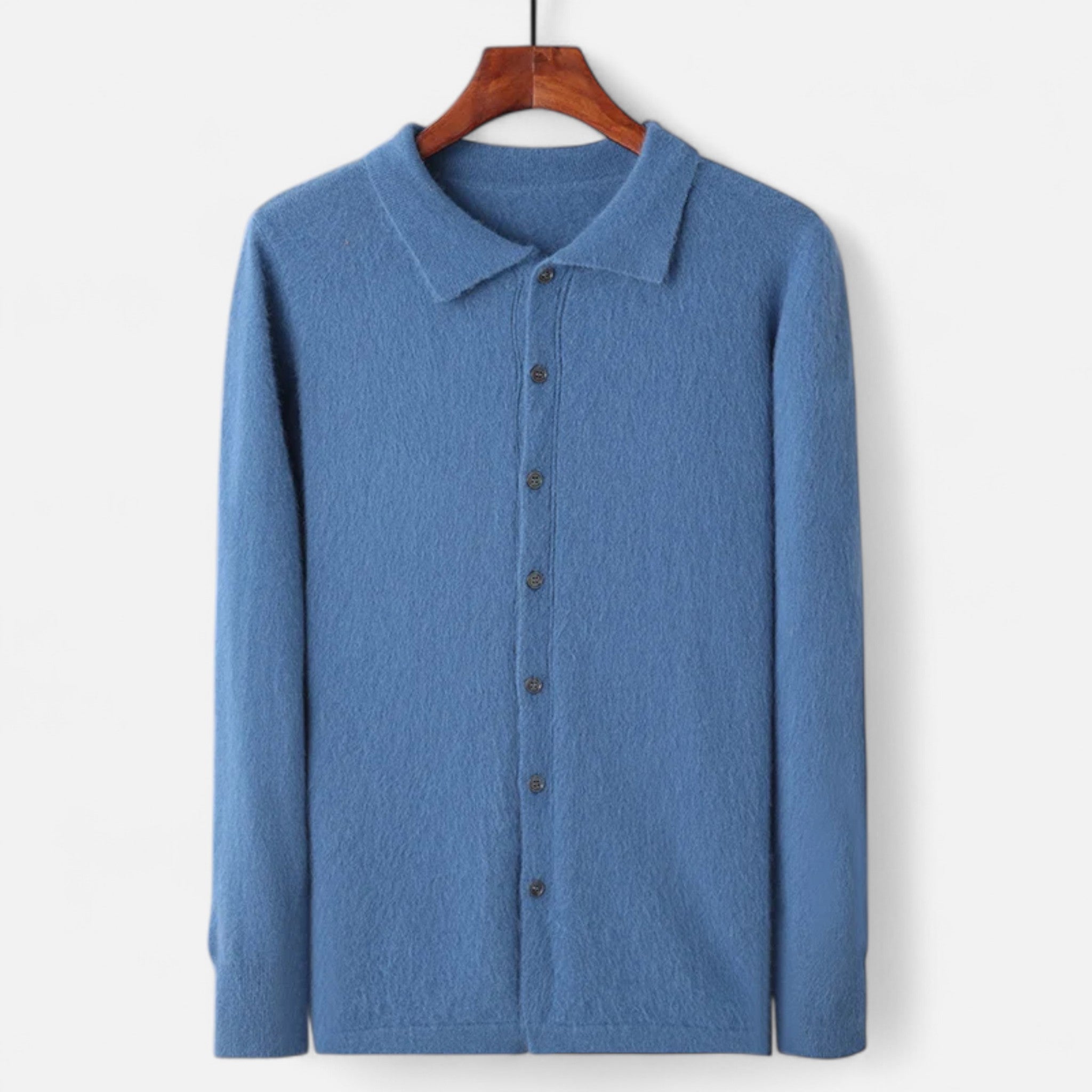 Ancienne Monde | Pull Veste Homme Col Polo Intemporel