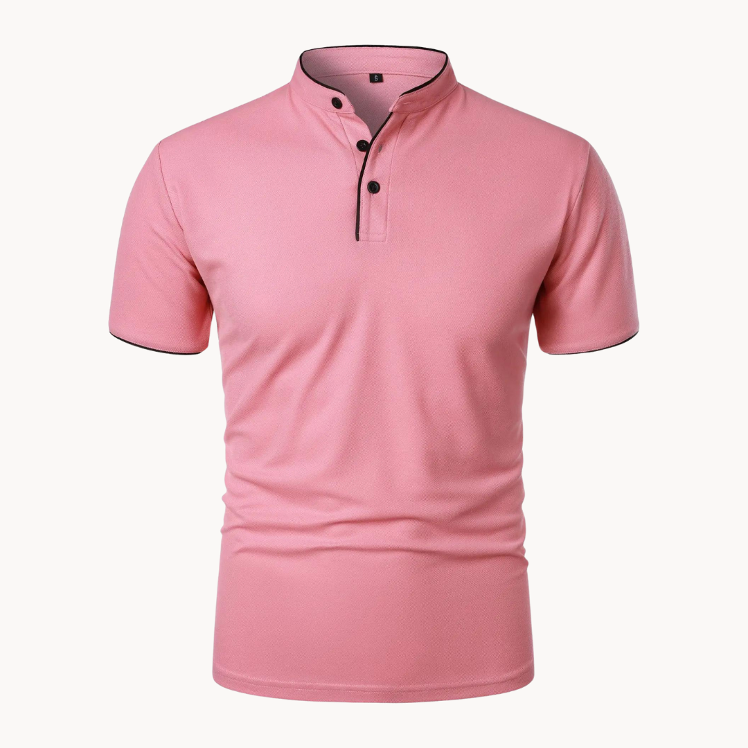 Herre polo i strik