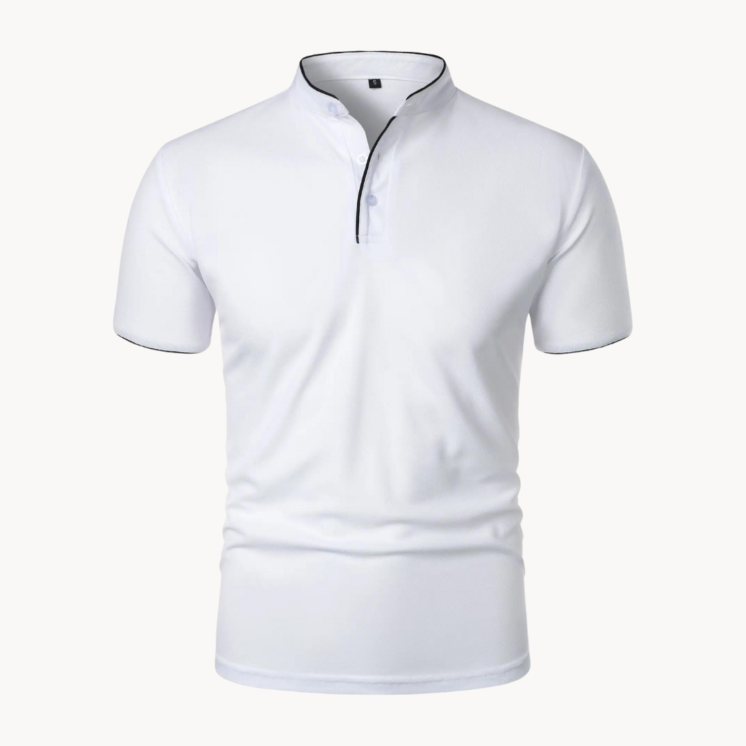 Herre polo i strik