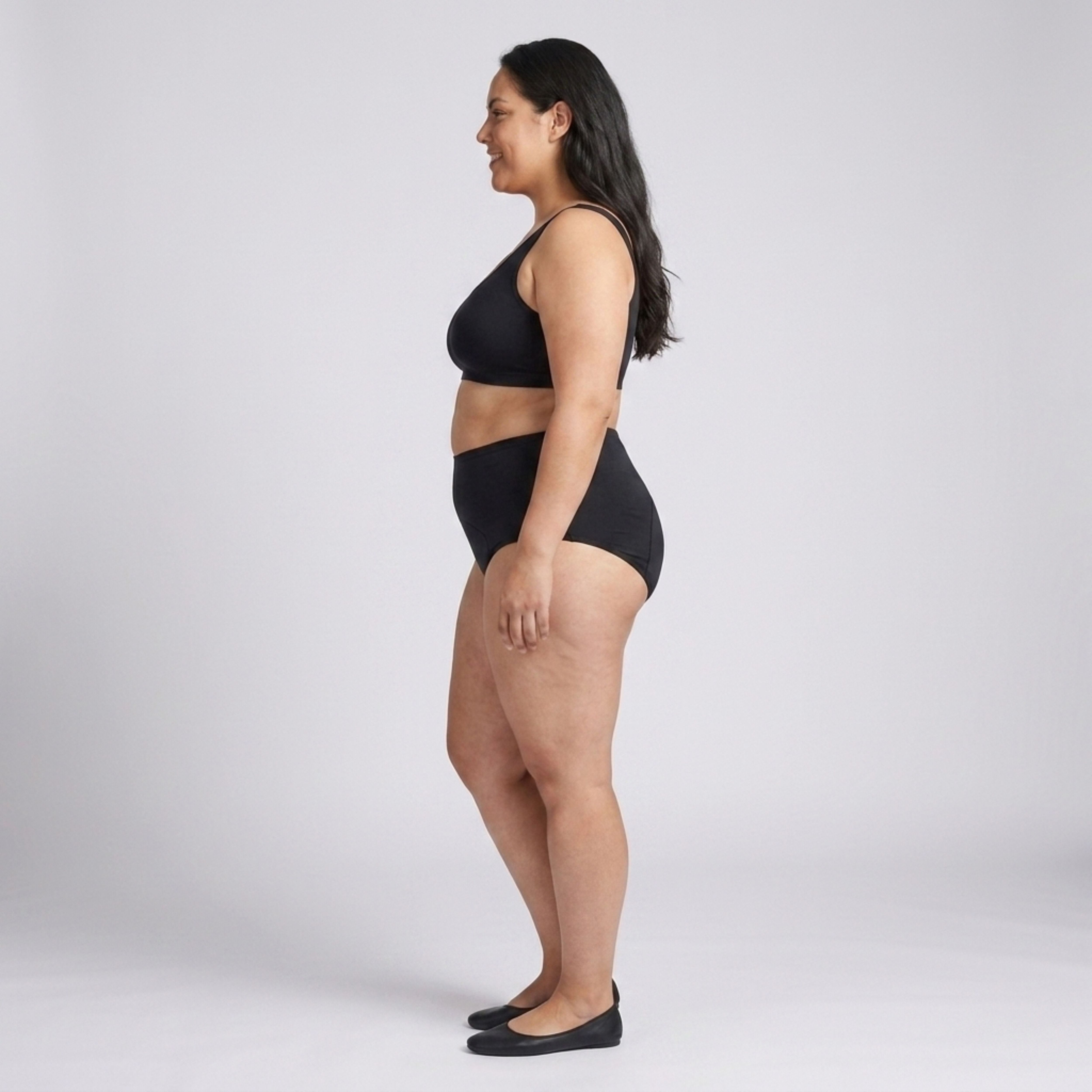 Culotte mestruale taglia grande per donna impermeabile set da 5 slip assorbenti